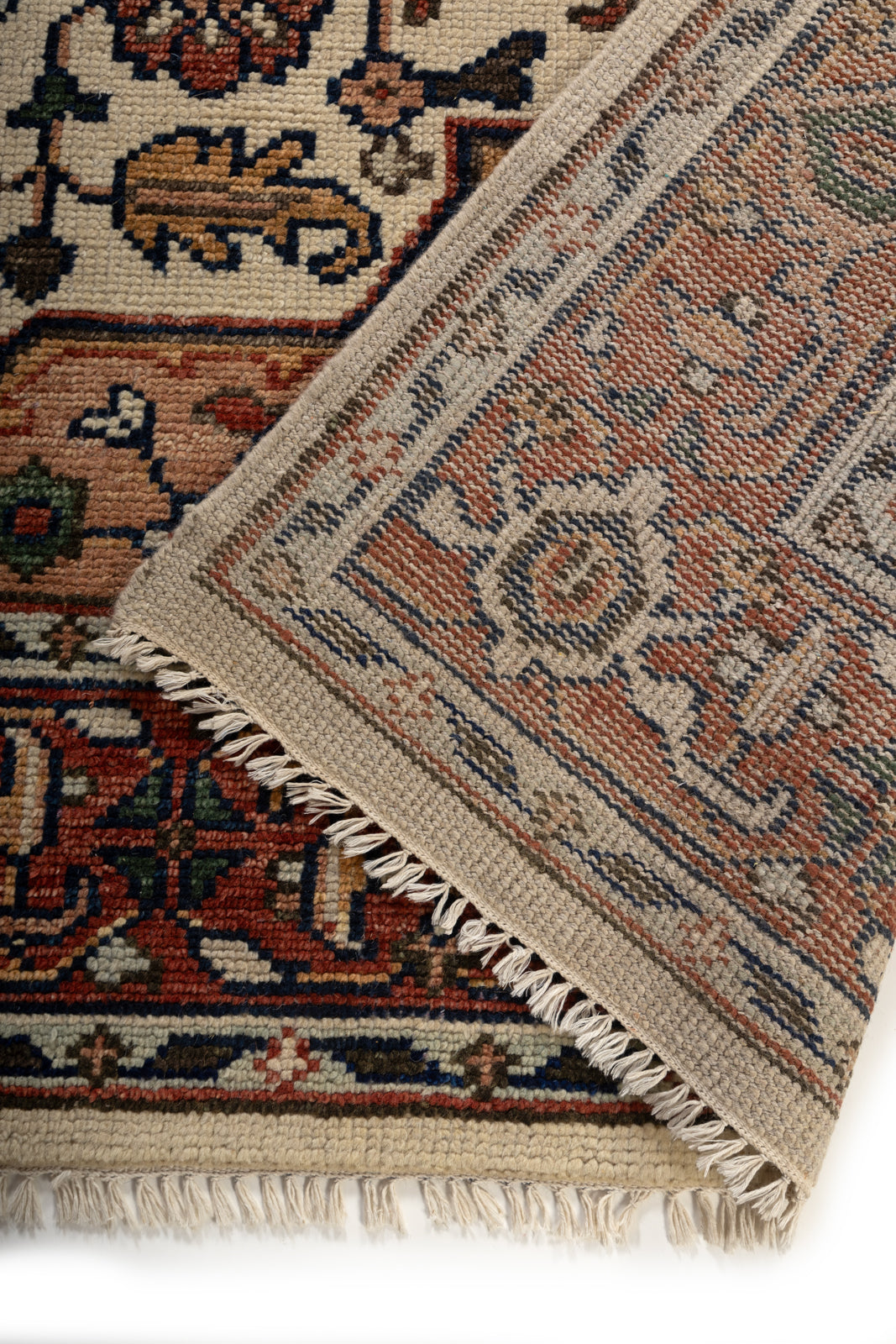Gallipoli Legacy Rug detail of the traditional motif in wool