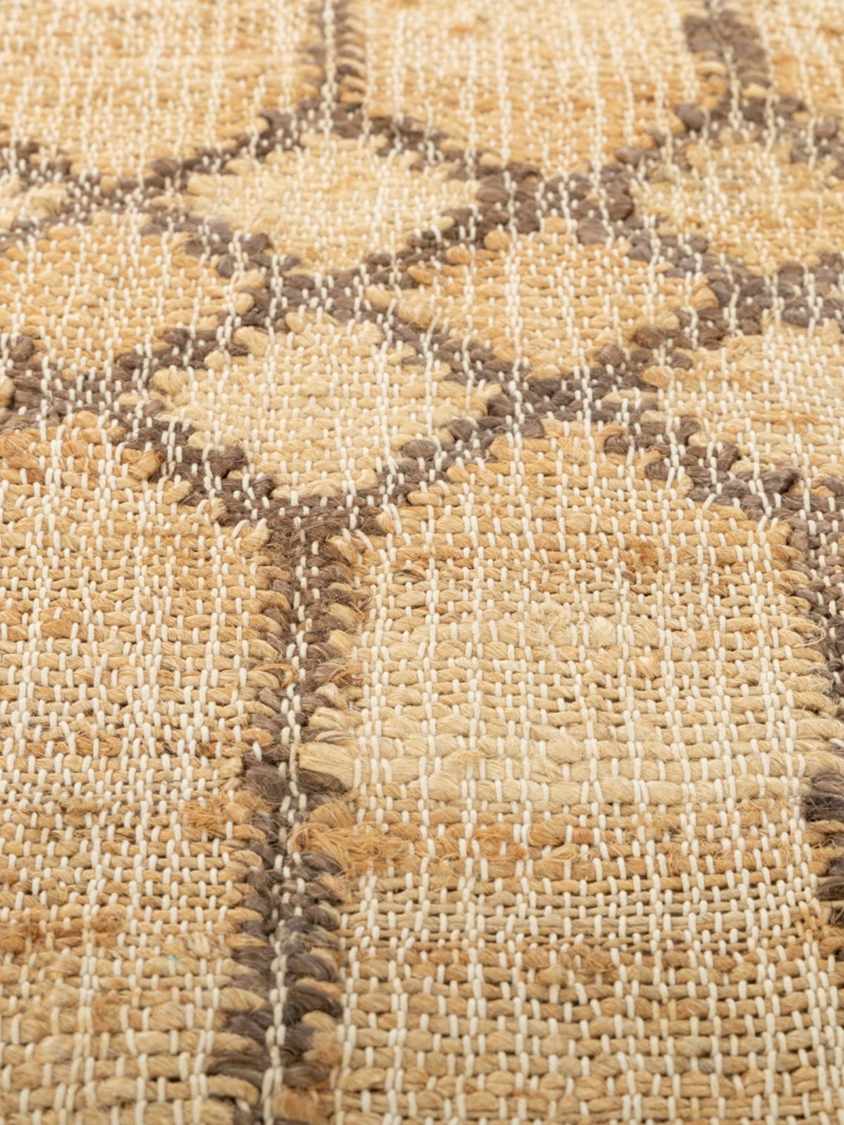 GeoCraft cotton Jute Rug - additional product view showing the cotton-jute rug