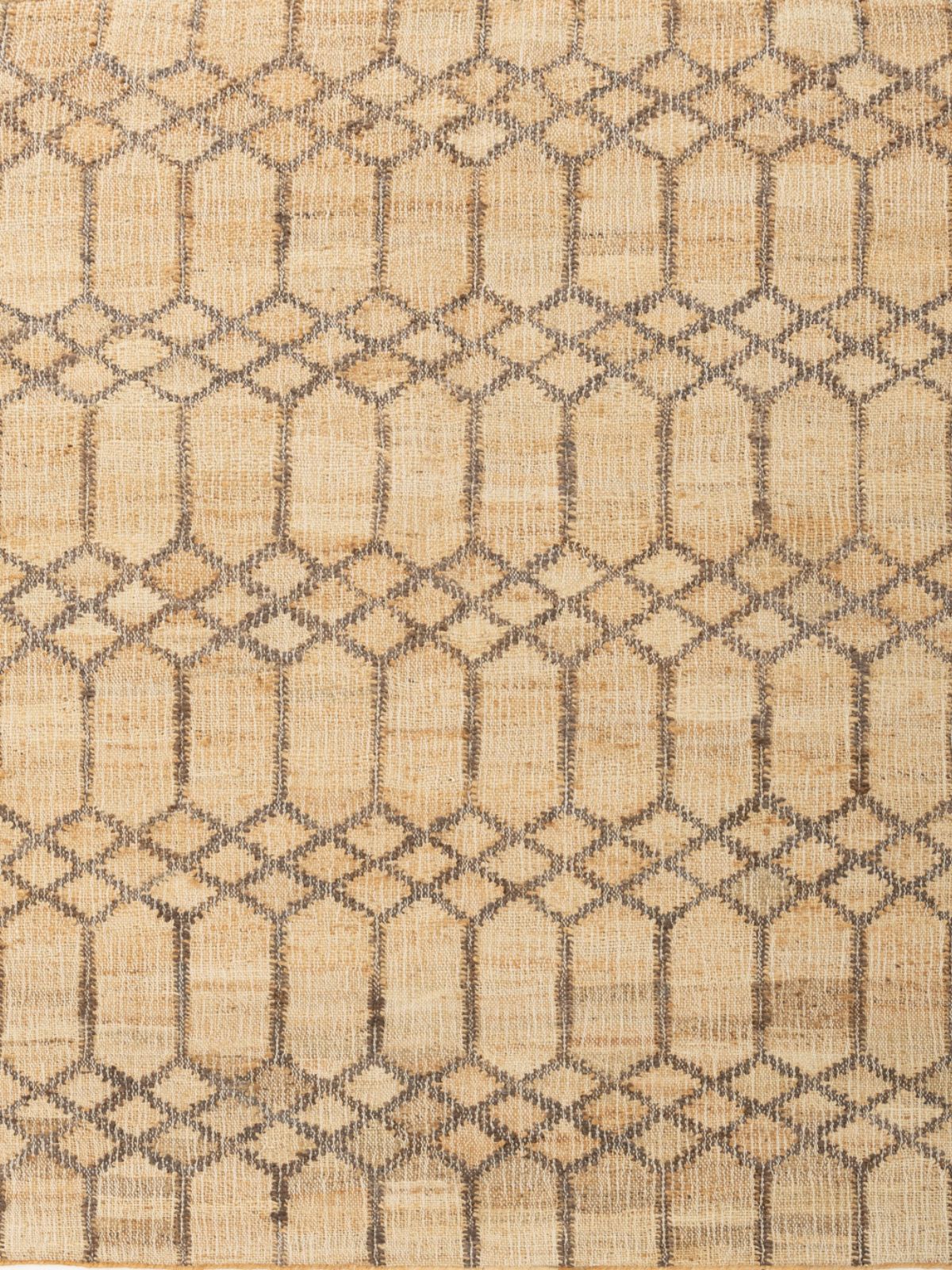 GeoCraft cotton Jute Rug cotton-jute rug in neutral tones