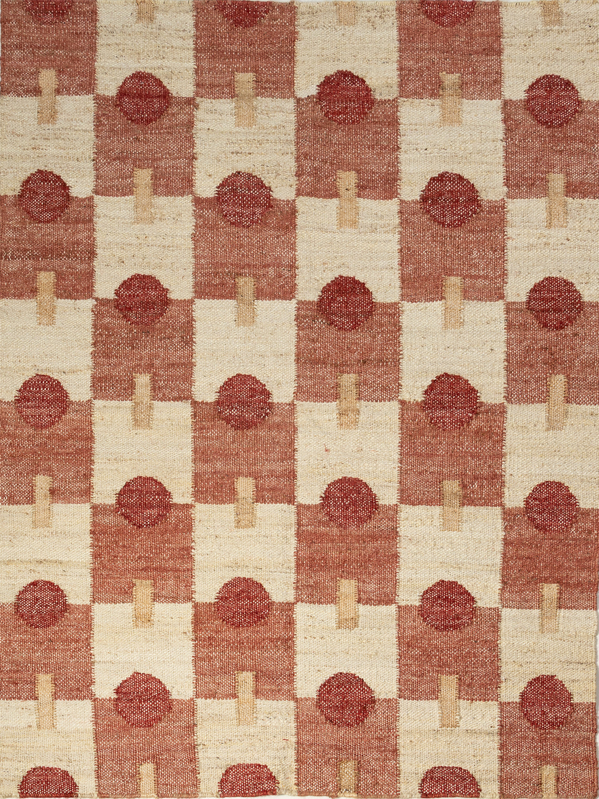 Harvest Moon Jute Rug jute rug in yellow tones