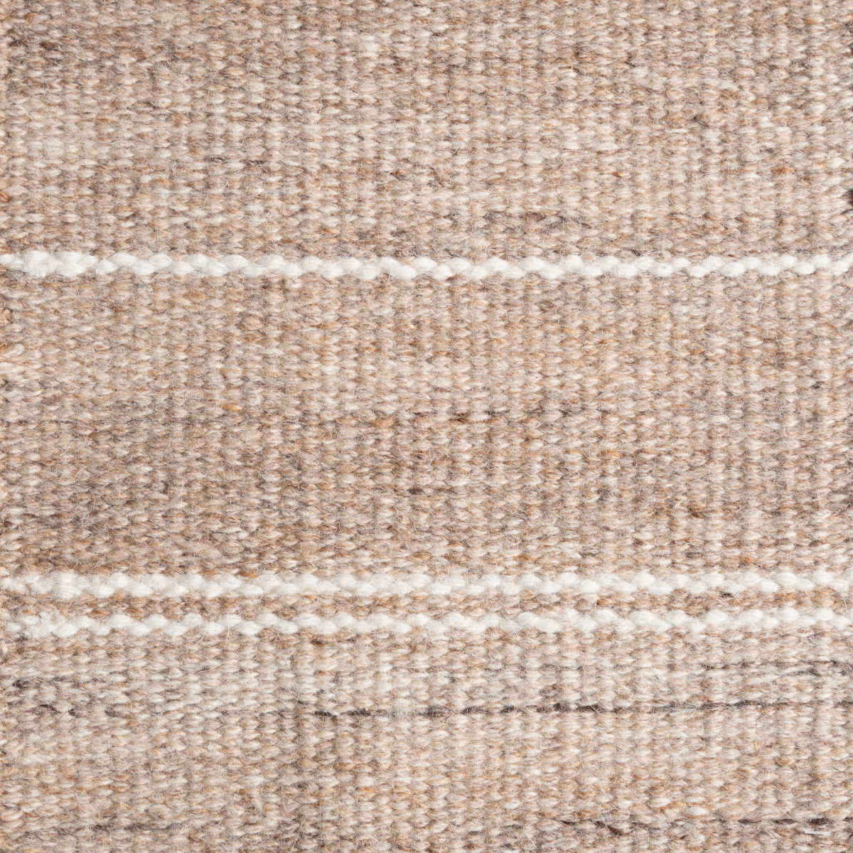 Highland Grain wool rug product view in neutral tones