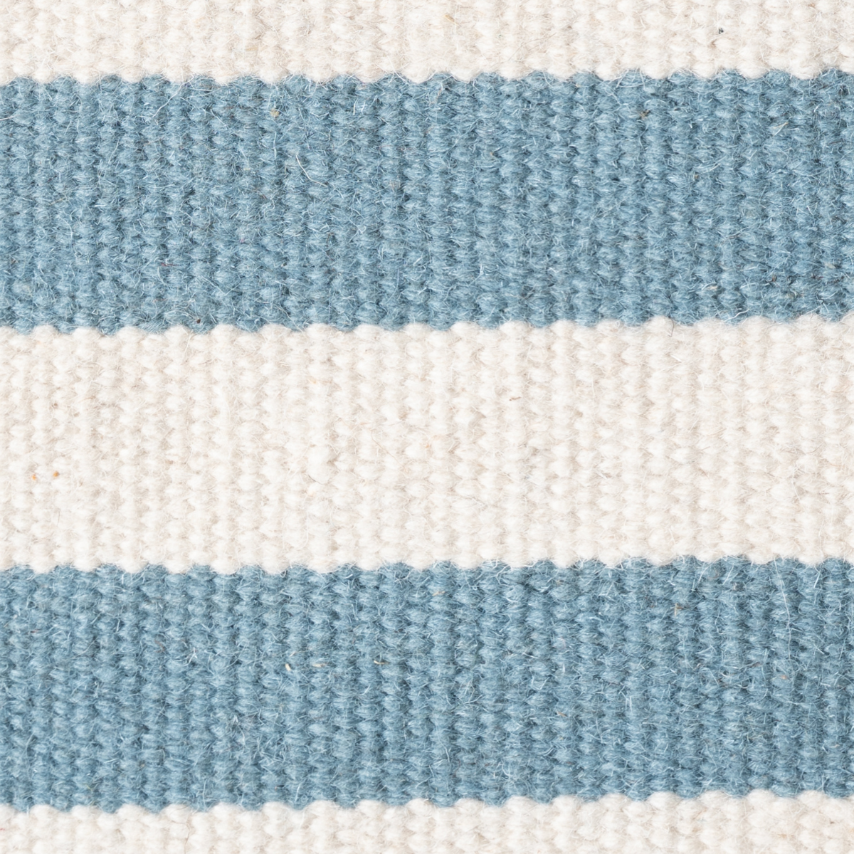 Horizon : Clearwater close-up showing the nz wool weave and striped pattern