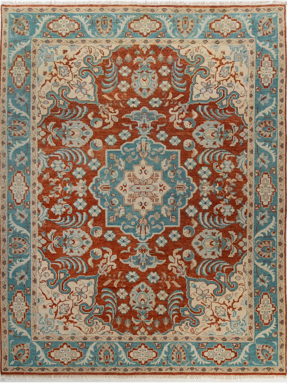 Izmir Serenity Rug wool rug in multicoloured tones