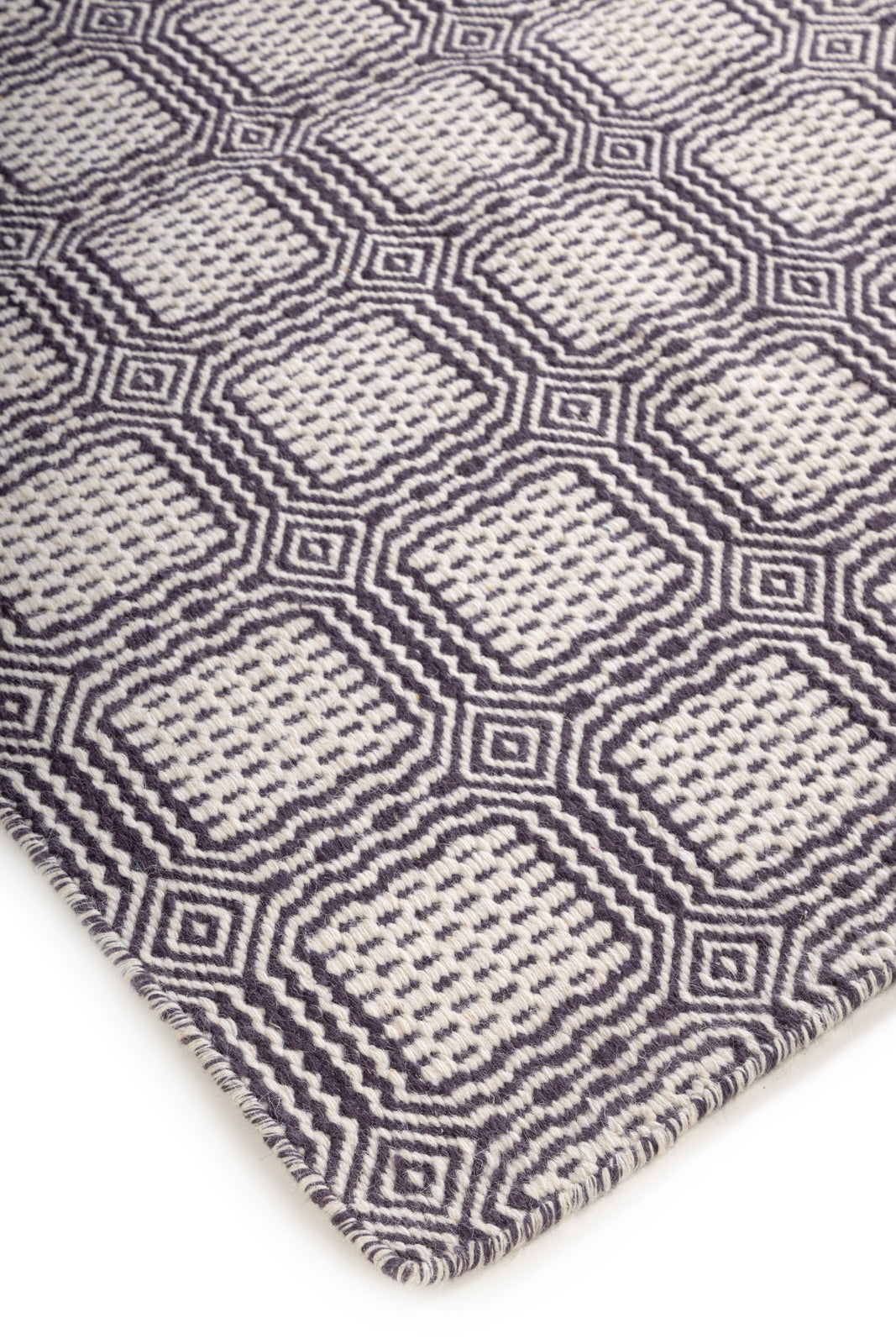 Kentmere Wool Flatweave close-up showing the wool weave and surface texture