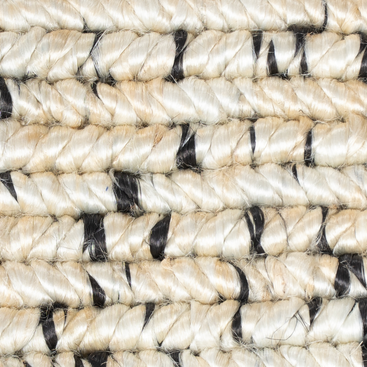 Looma : Dash close-up showing the mixed fibre weave and striped pattern