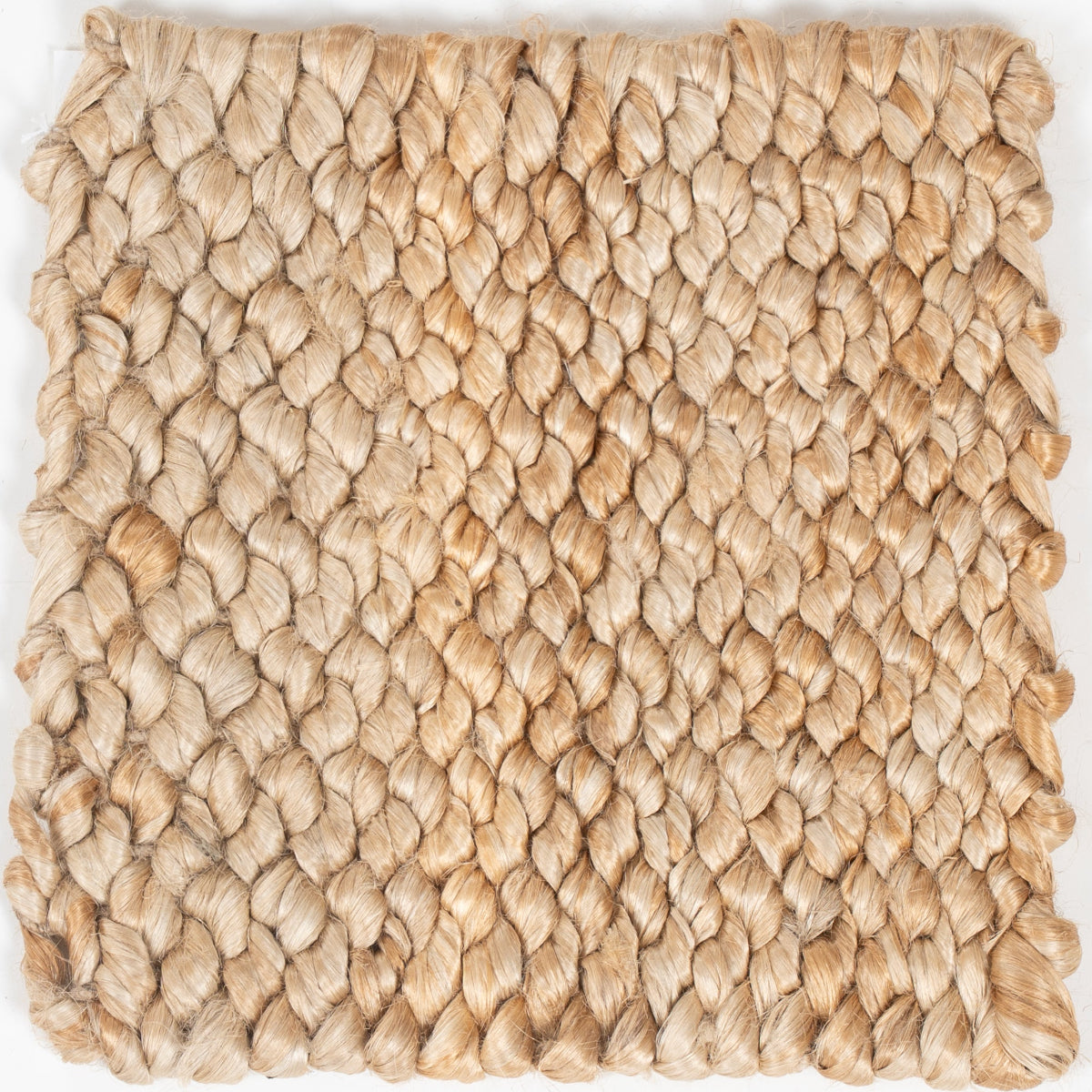 Looma : Natural mixed fibre rug in neutral tones