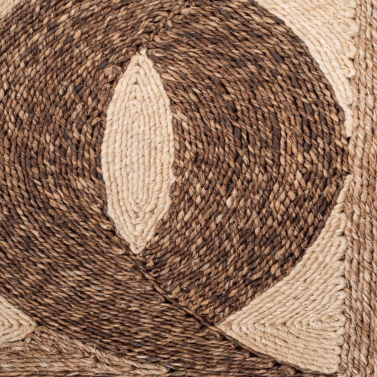 Looma : Netra close-up weave detail showing the mixed fibre surface