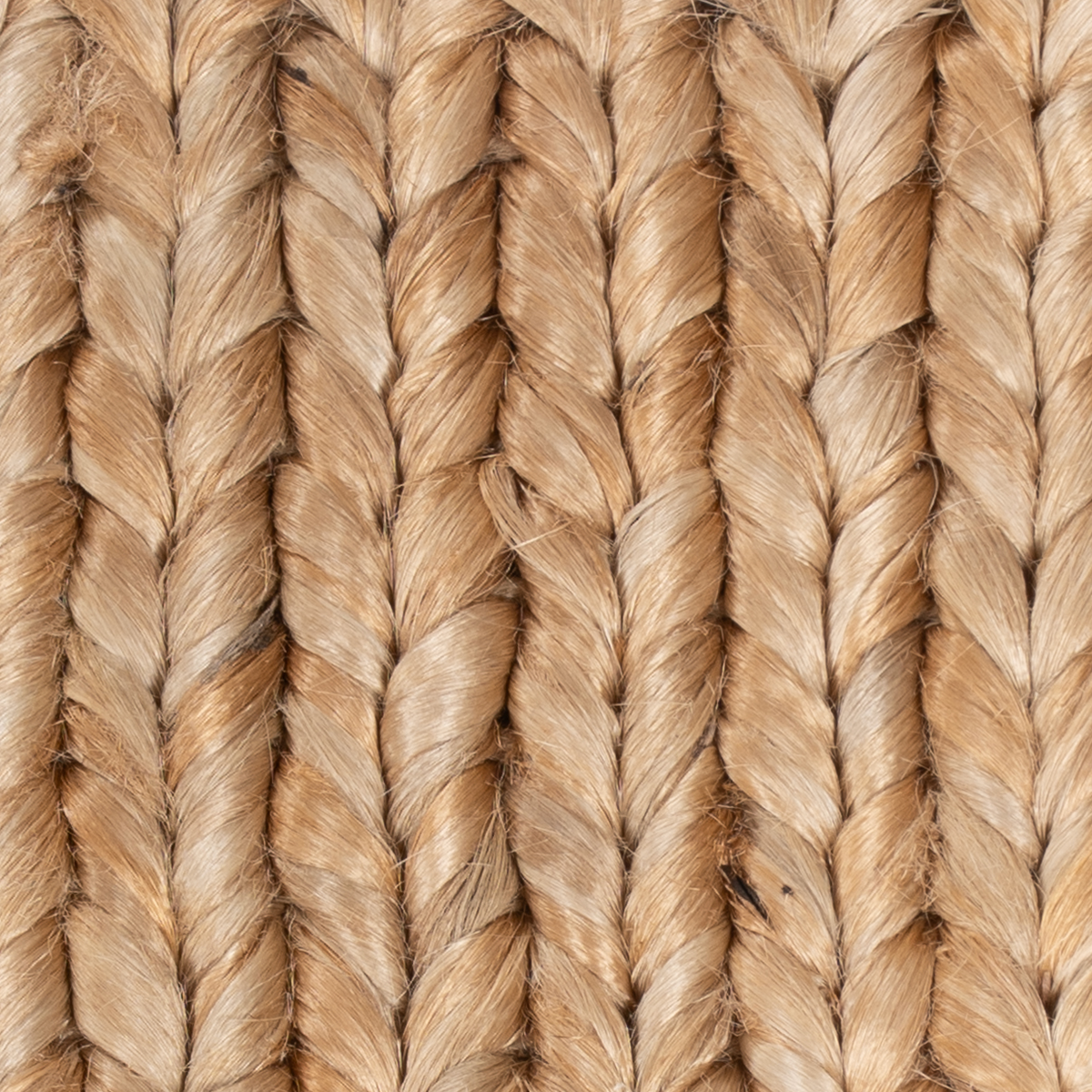 Looma : Pillar close-up showing the mixed fibre weave and geometric motif