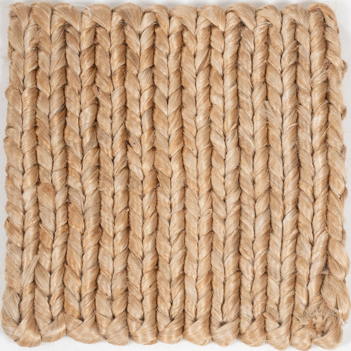 Looma : Pillar mixed fibre rug in neutral tones