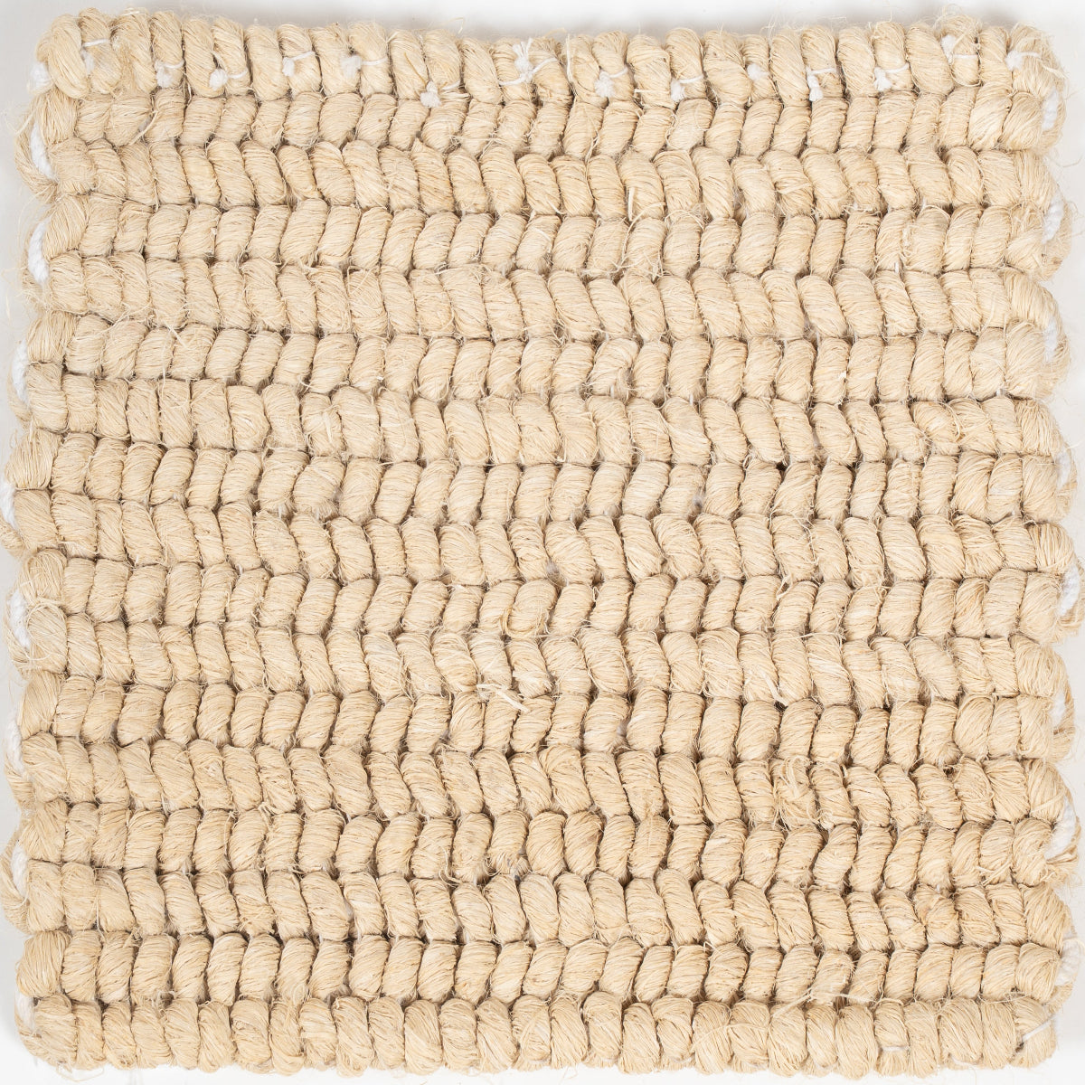 Looma : Wave mixed fibre rug in neutral tones
