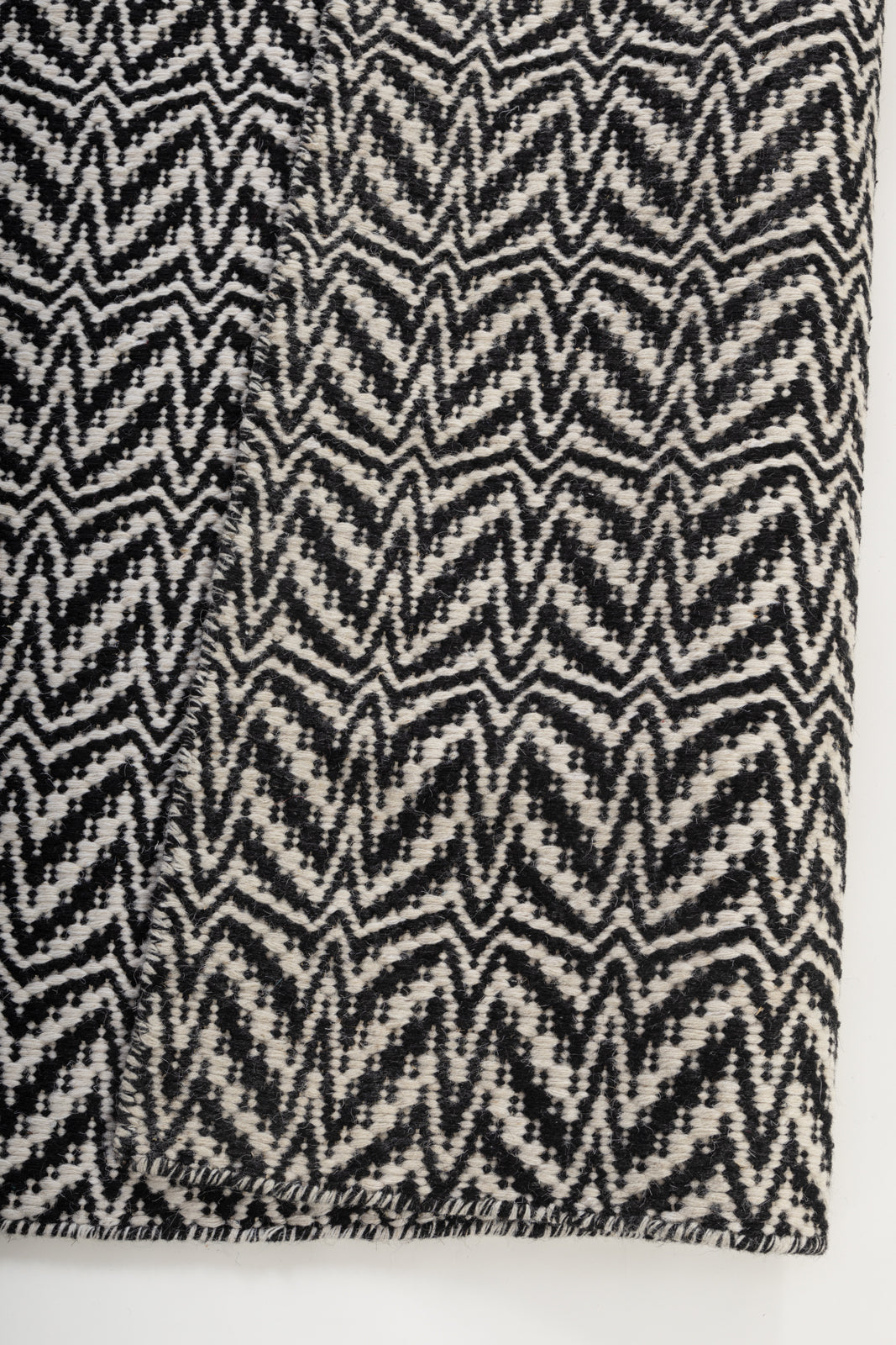 Loomline Wool Rug wool rug styled in a living room interior