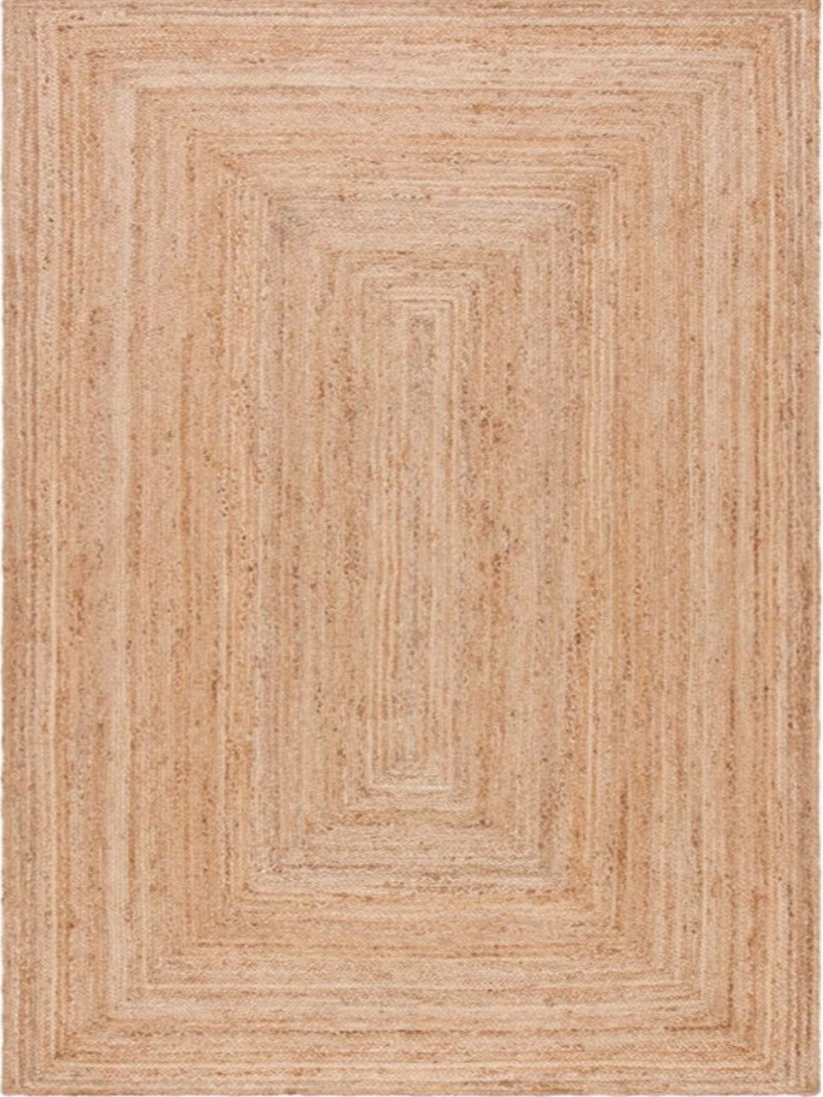 Lusaka natural jute braided area rug jute rug in neutral tones