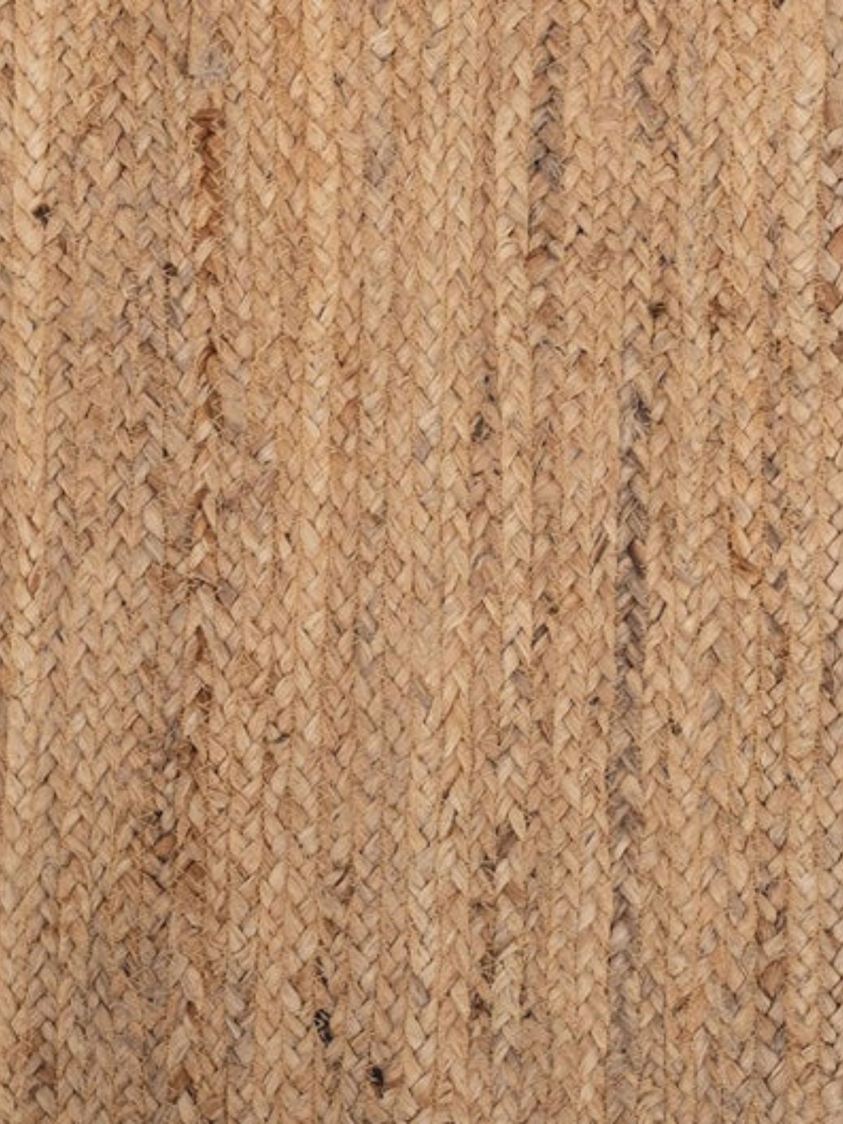 Luxor scalloped braided area rug-Navy close-up showing the cotton weave and surface texture