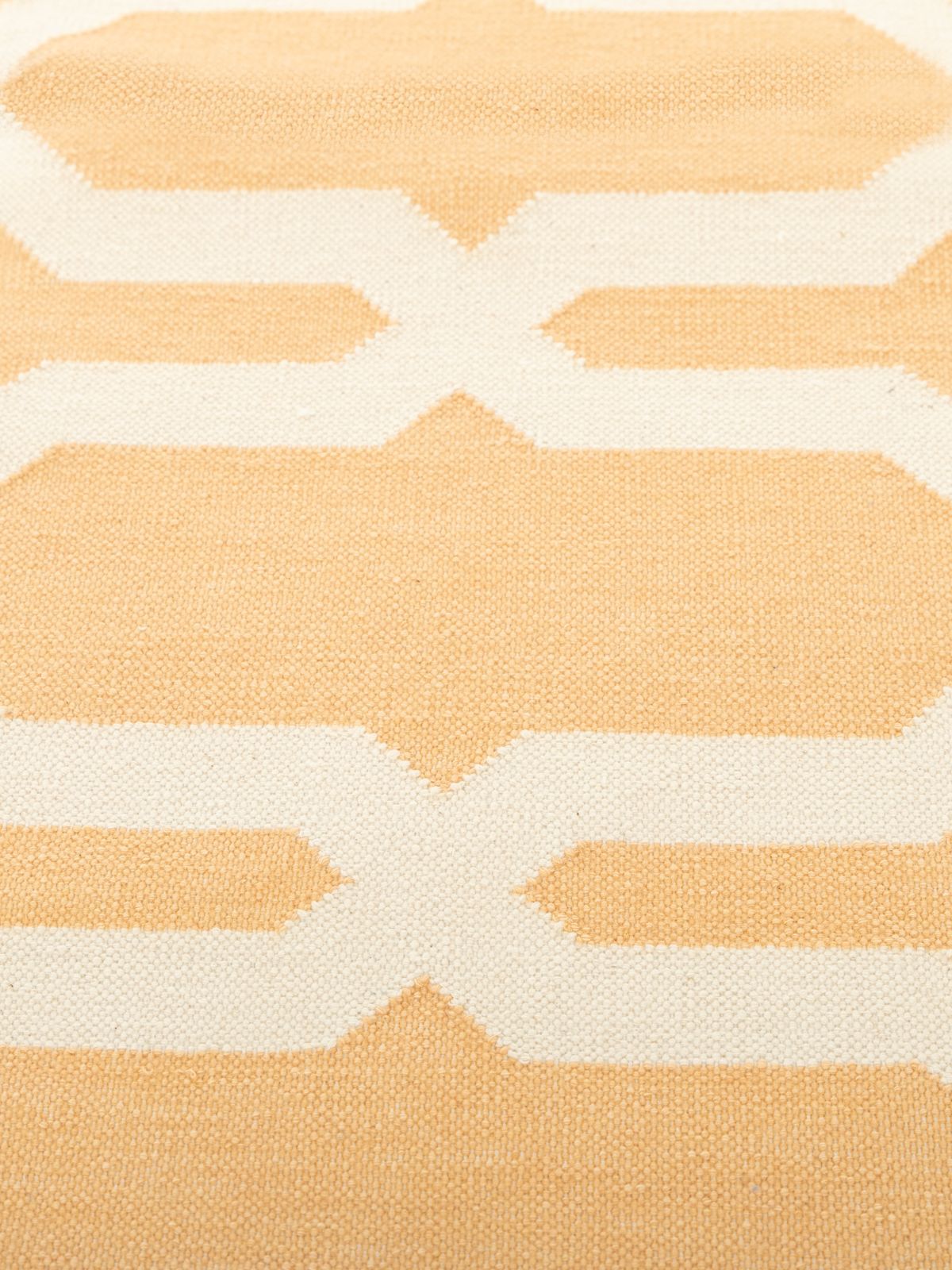 Majestic Marigold Moroccan Rug - additional product view showing the wool rug
