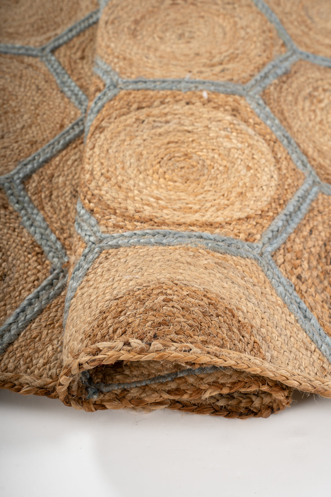 Malabo jute braided area rug - additional product view showing the jute rug