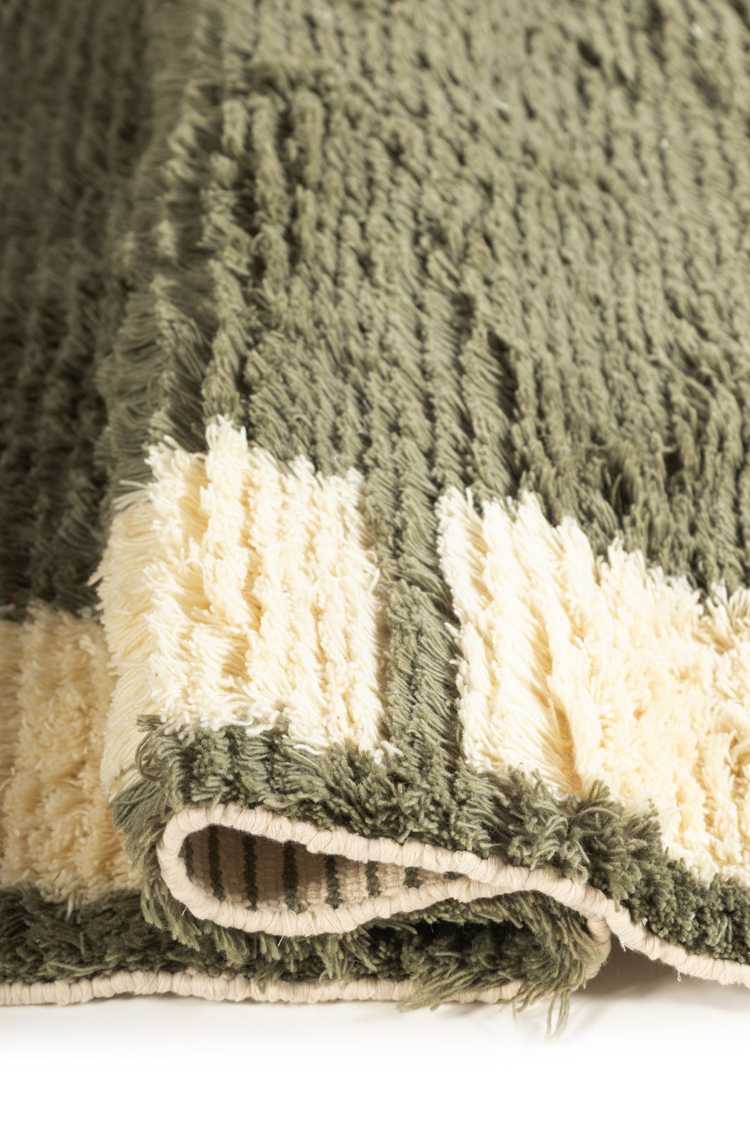 Meadow Frame Wool Rug - additional product view showing the wool rug