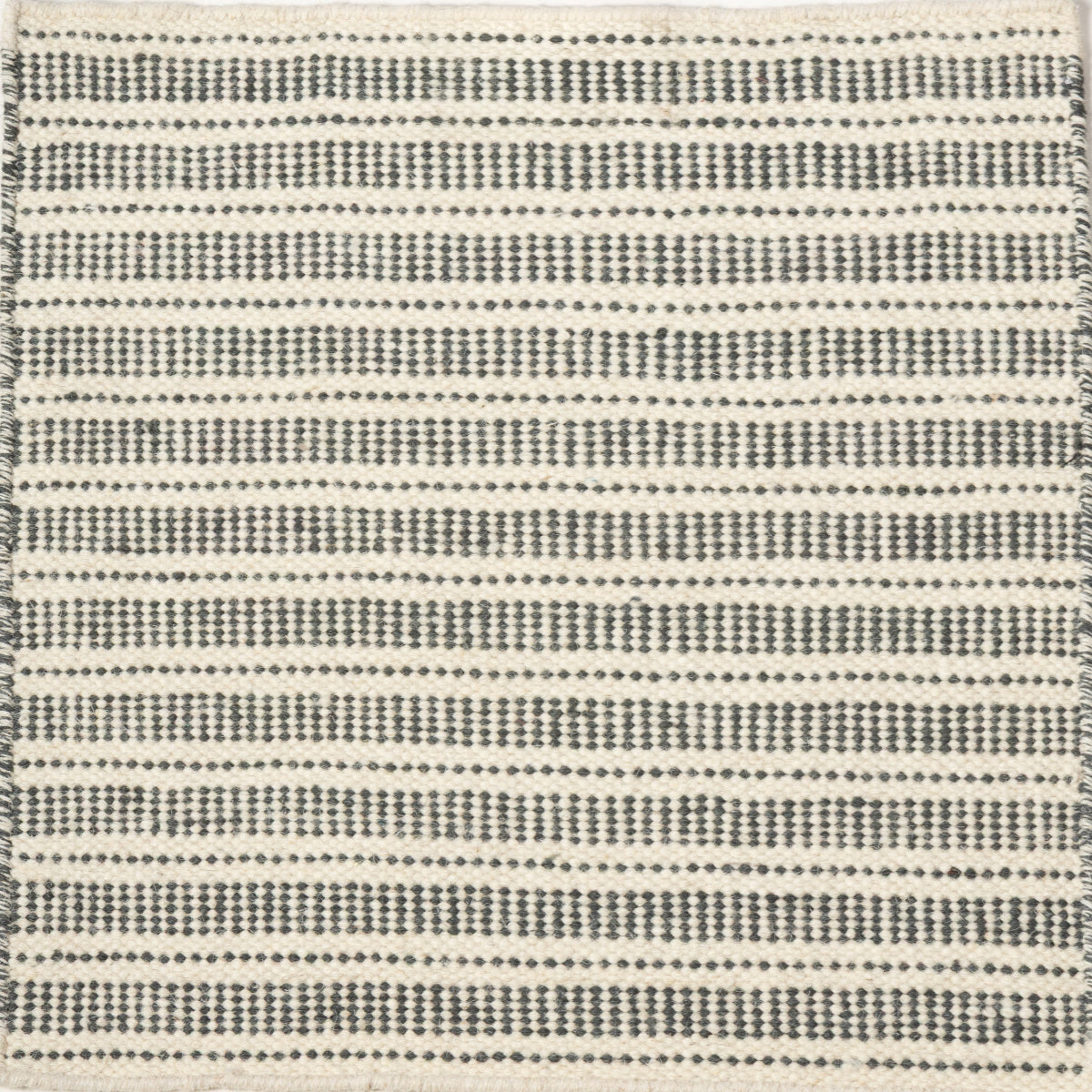 Mehr Rekha wool rug in neutral tones