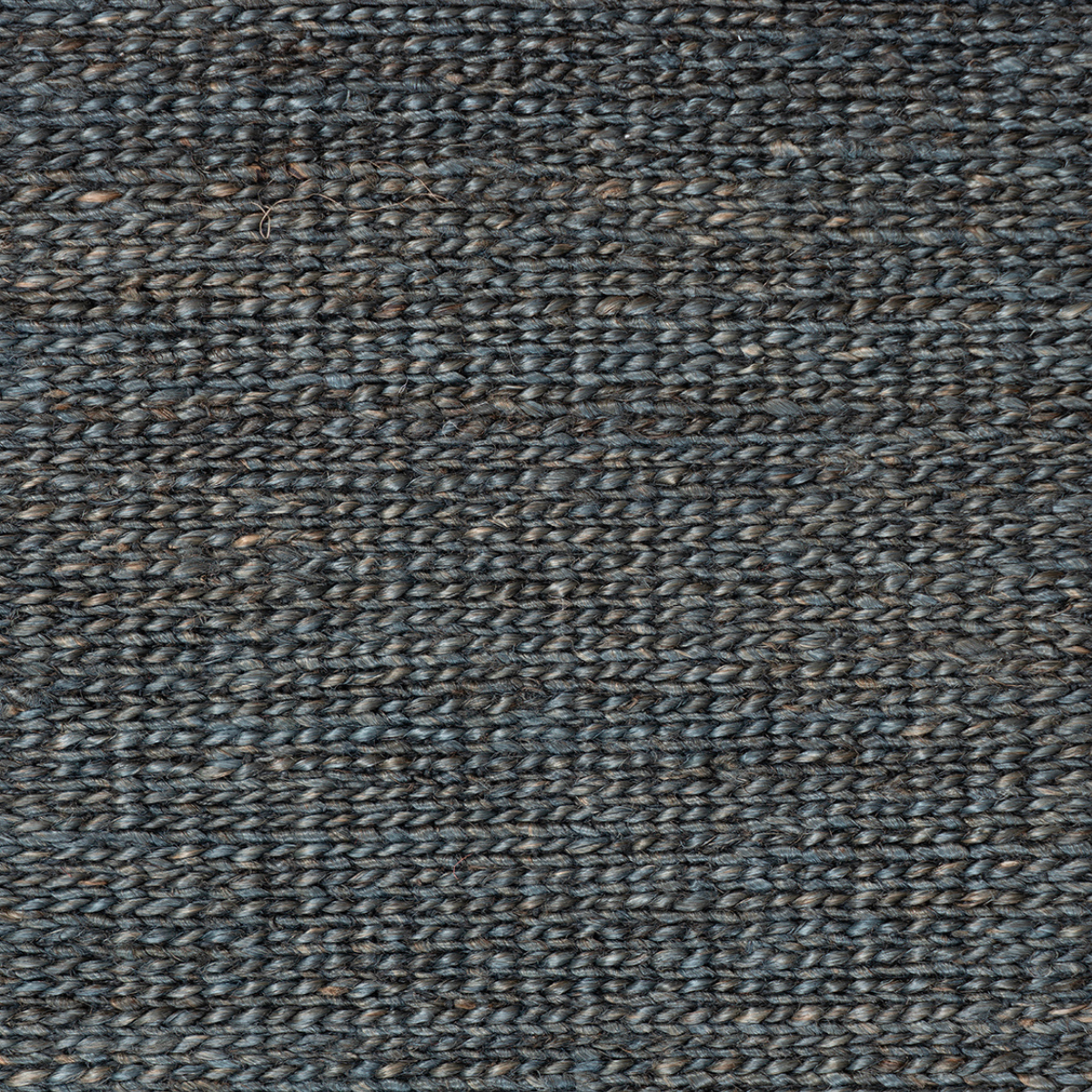 Mez Weaves - Iron Ore jute rug product view in neutral tones