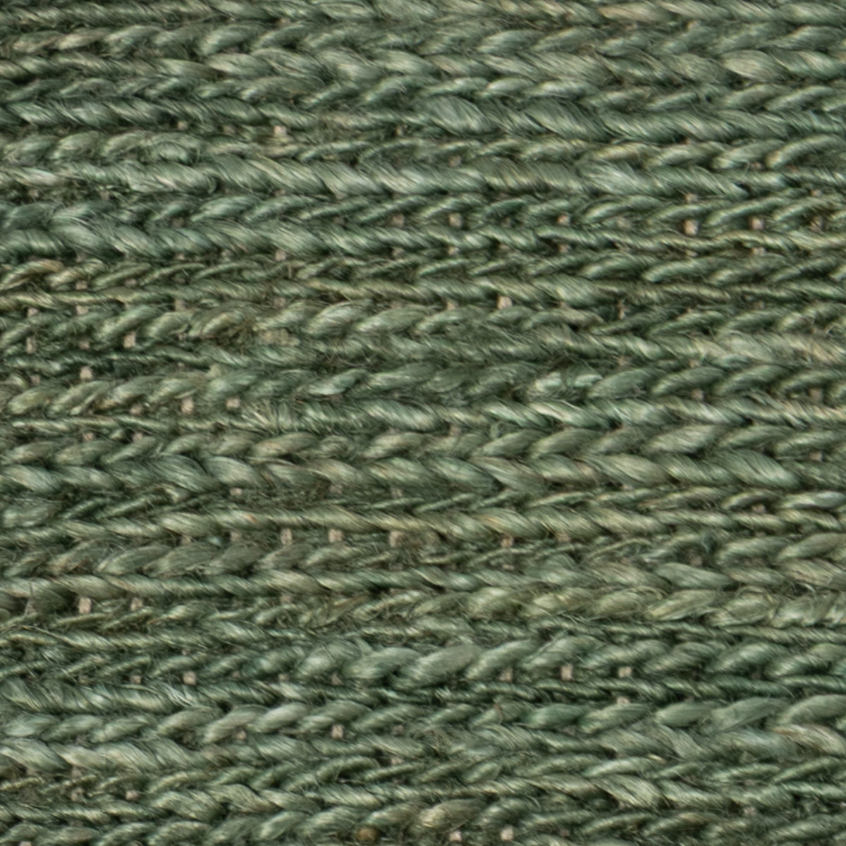 Mez Weaves - Olive close-up showing the jute weave and surface texture