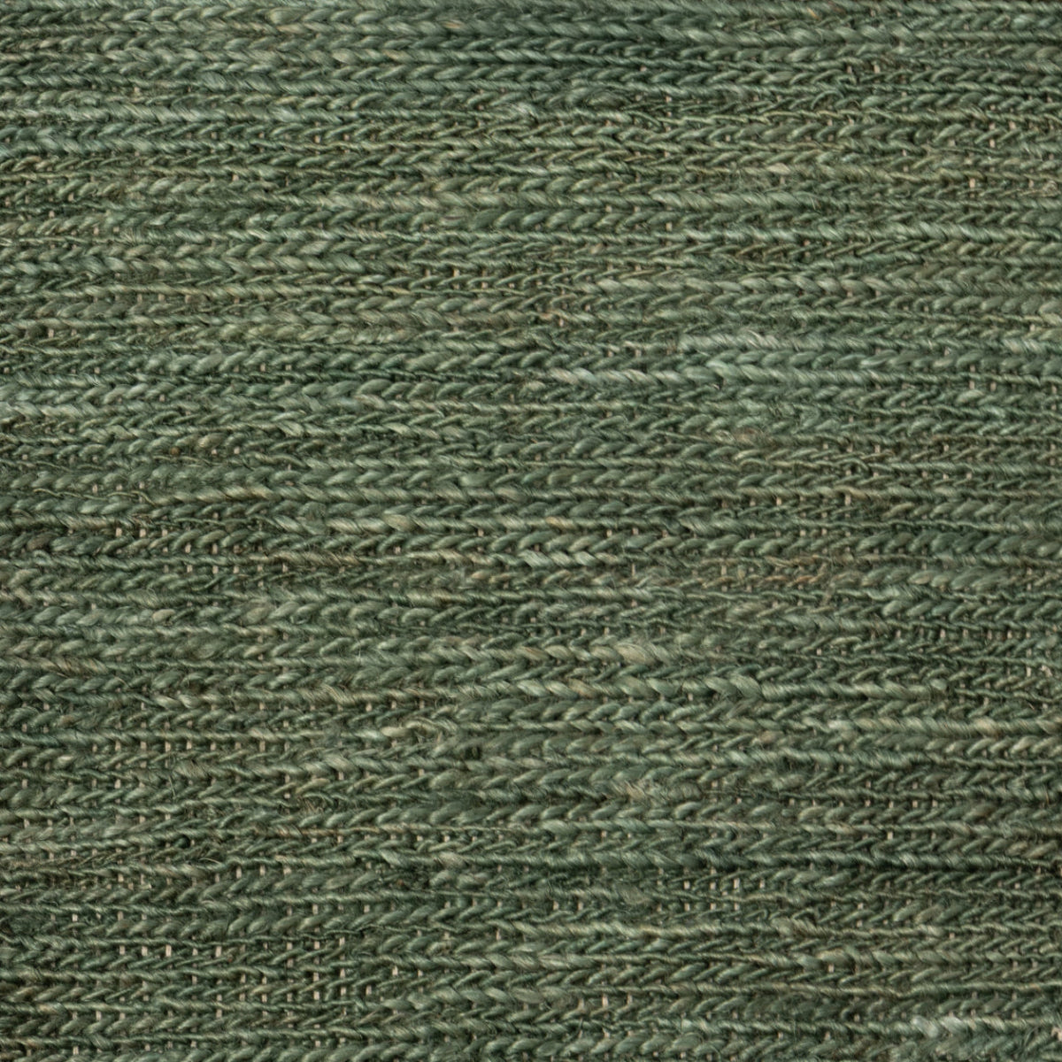 Mez Weaves - Olive jute rug in green tones