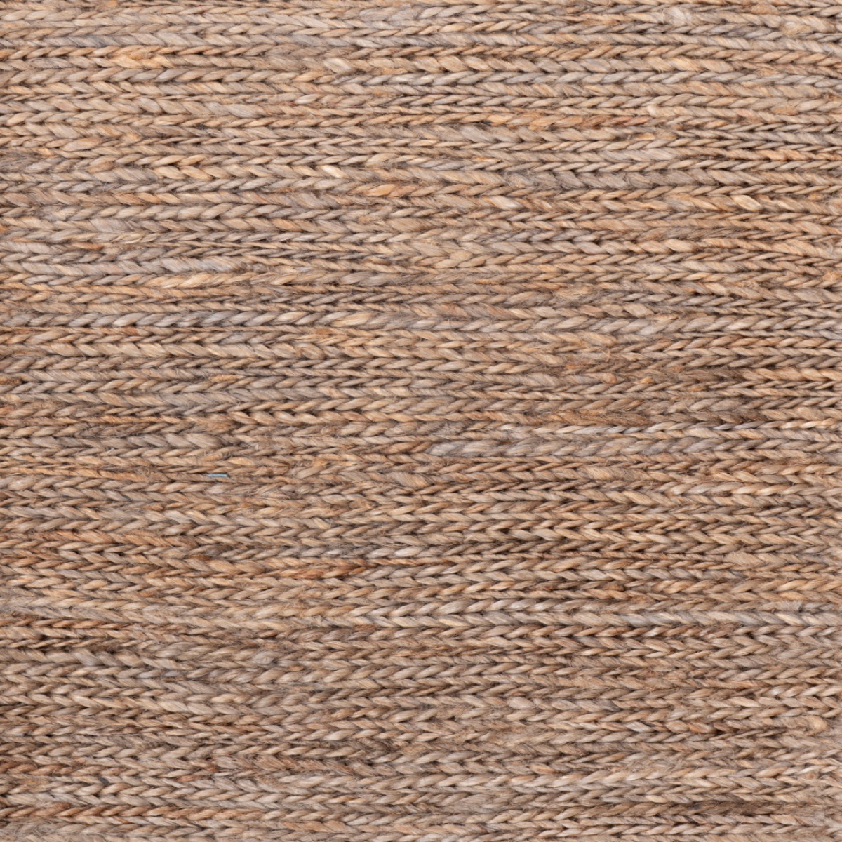 Mez Weaves - Pebble jute rug product view in neutral tones