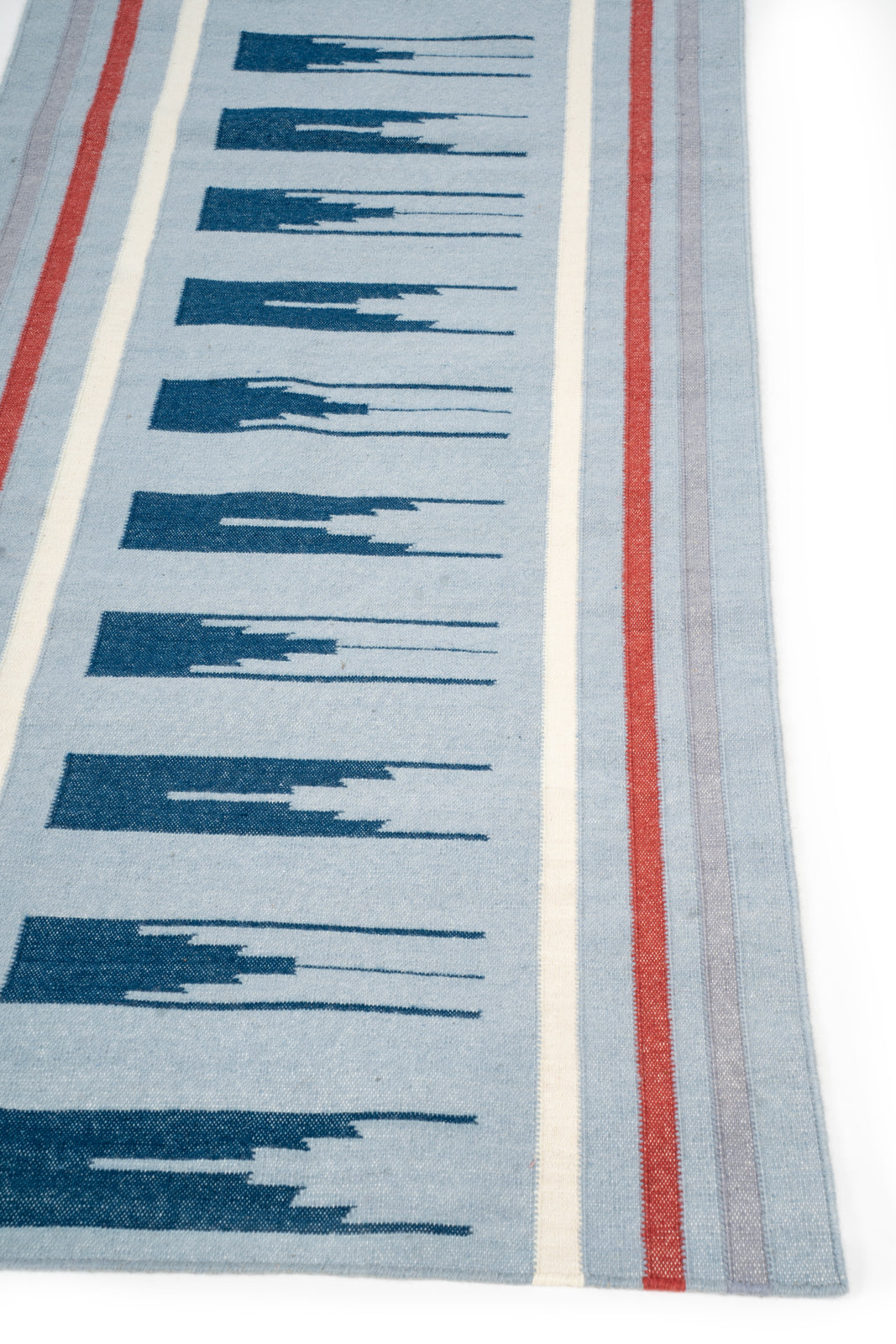Midnight Skyline - additional product view showing the wool rug