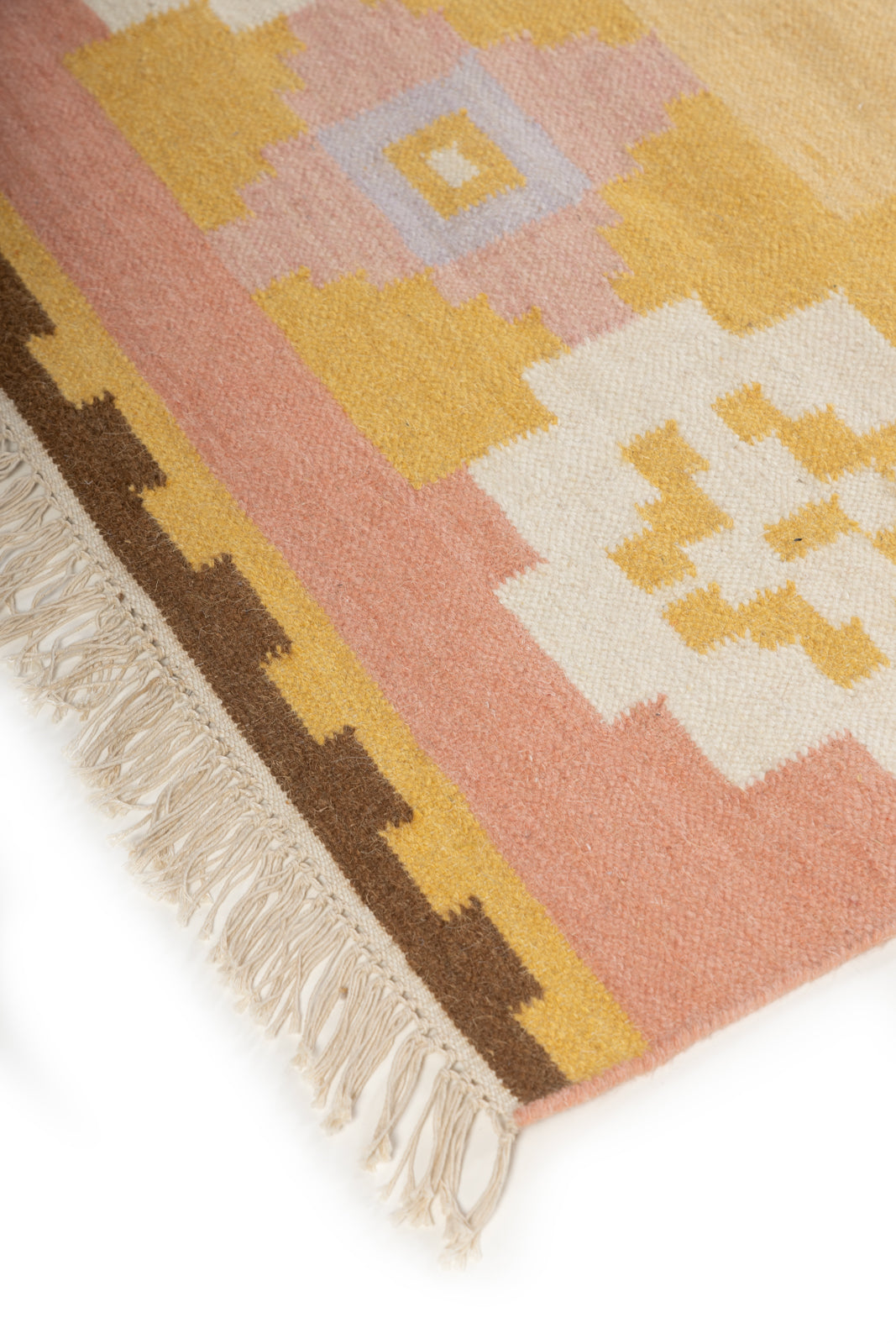 Mistvale Wool Rug close-up showing the wool weave and surface texture