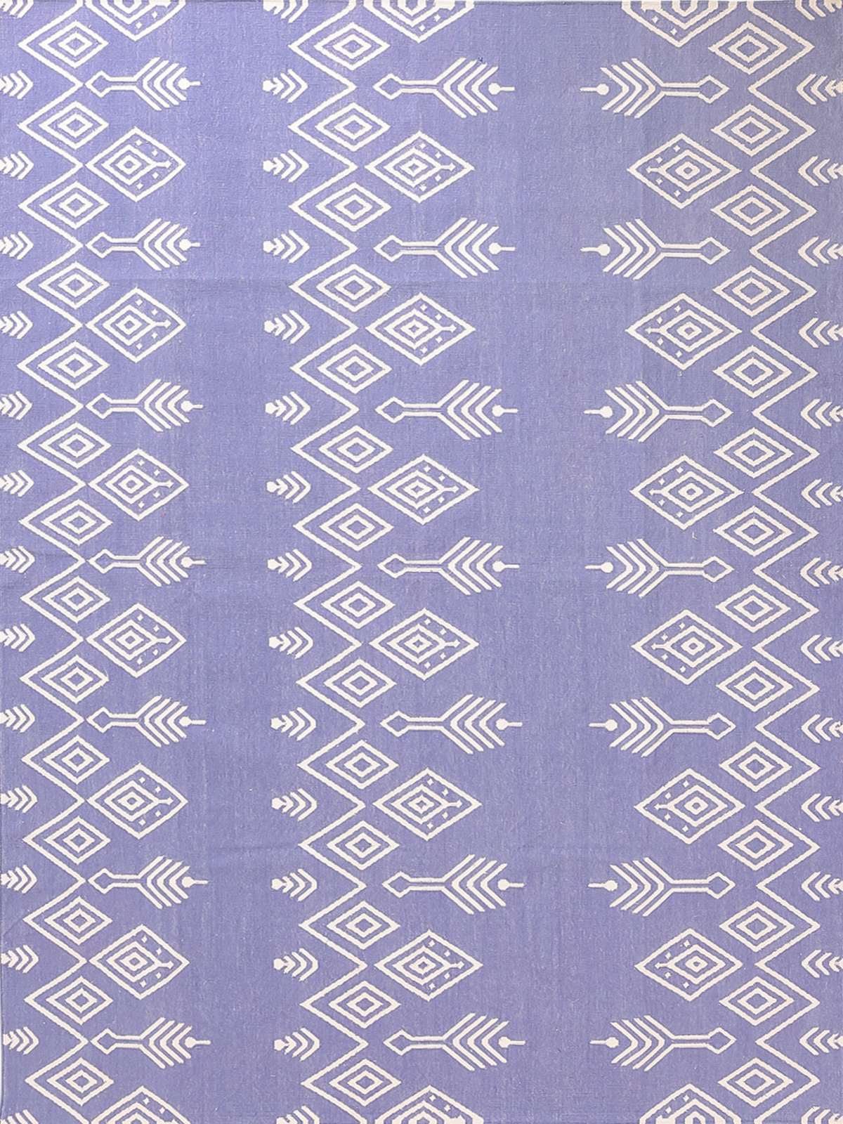 Mistwood Cotton Flatweave Rug cotton rug in grey tones