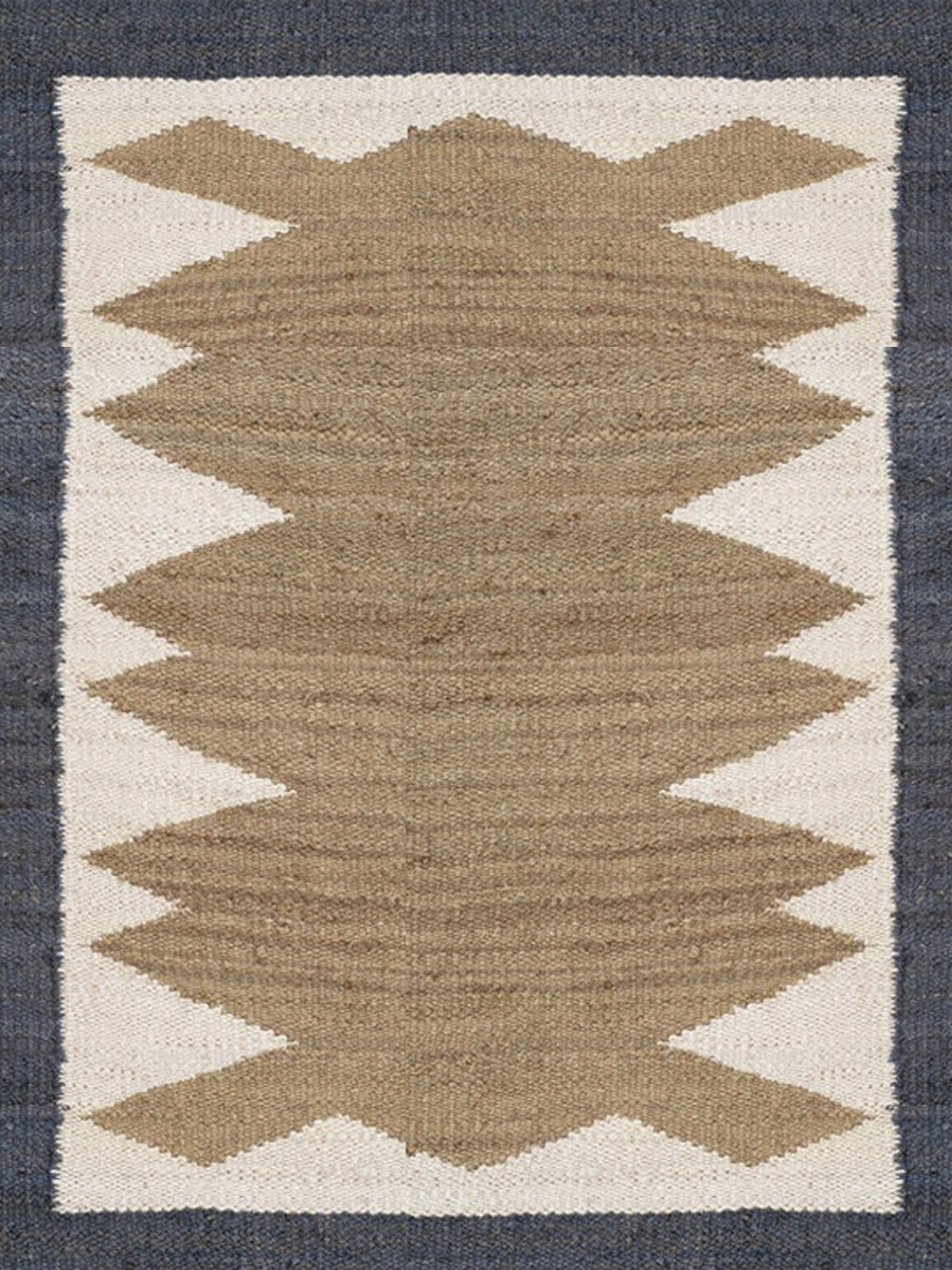 Mountain Ridge Jute Rug jute rug in brown tones