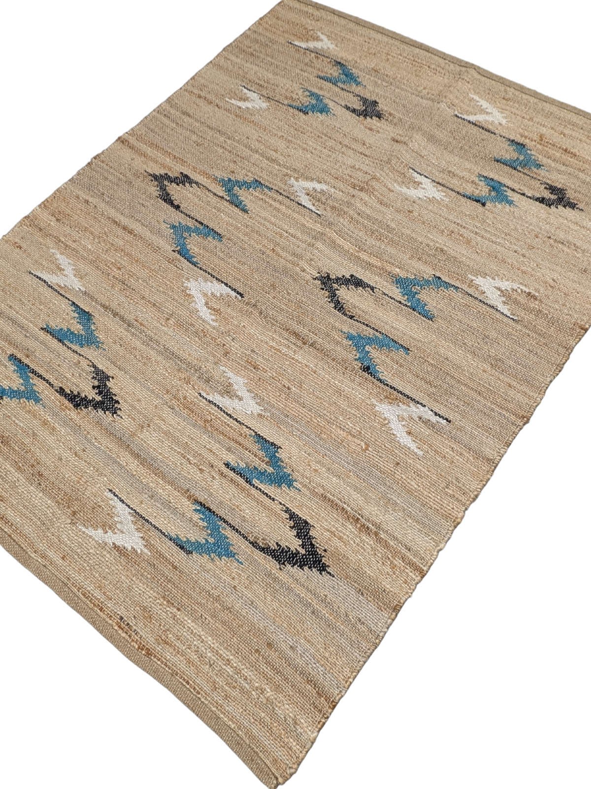 Nomadic Trails cotton rug styled in a living room interior