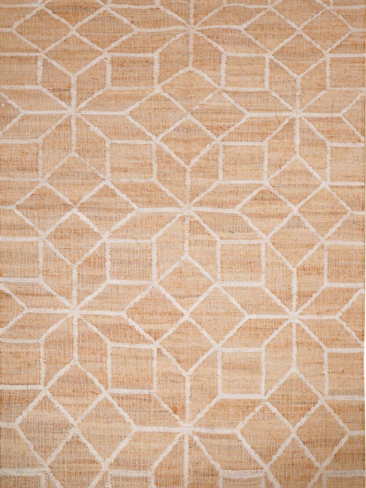 Nomad's Whisper Jute Rug jute rug in brown tones