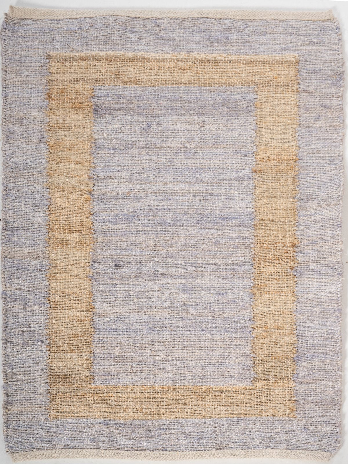 Ochre Veil Rug wool rug in yellow tones