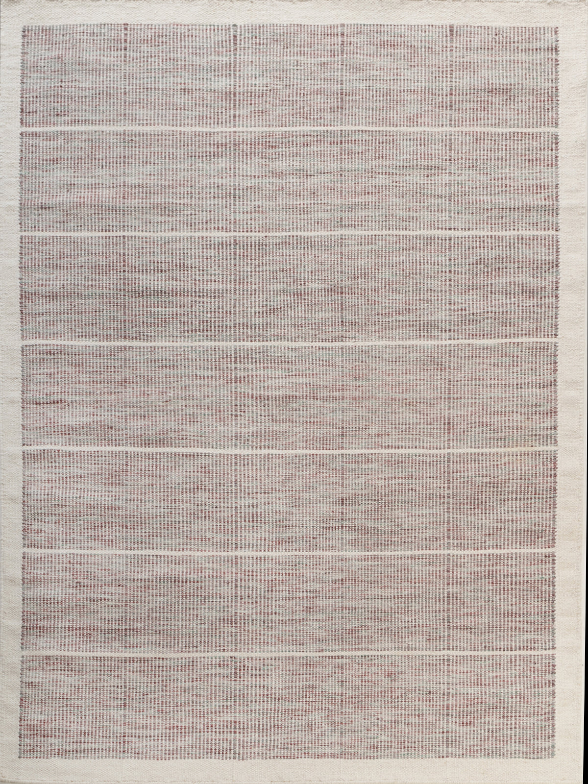 Pemberley Flatweave wool rug in neutral tones