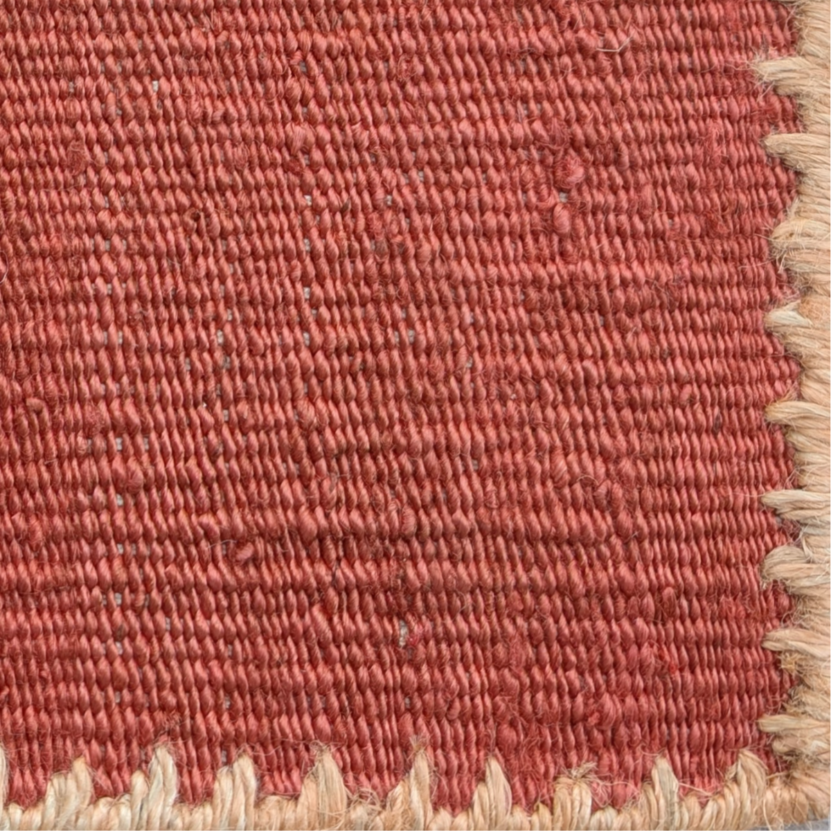 Raaga : Deva close-up showing the jute weave and surface texture