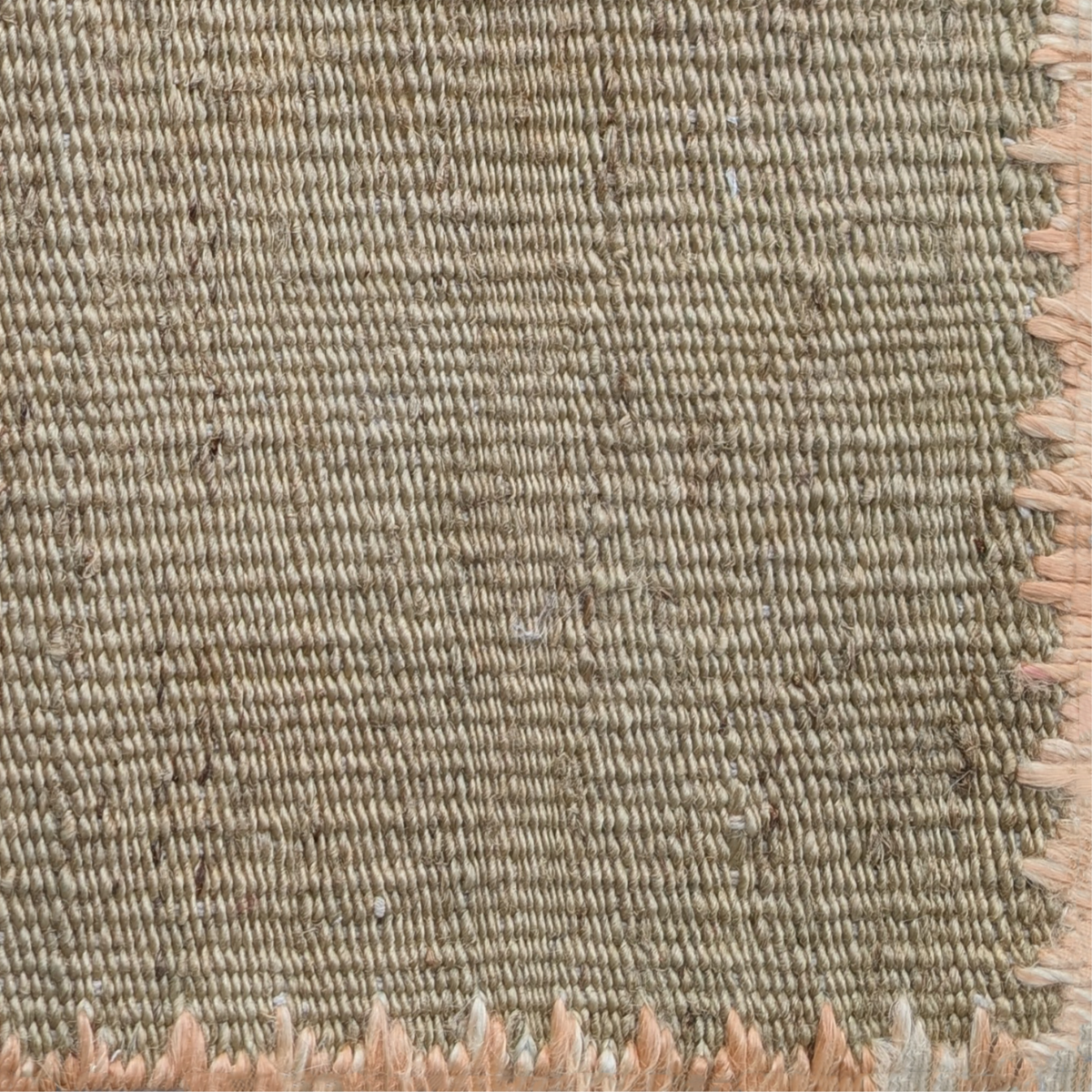 Raaga : Vana close-up showing the jute weave and surface texture