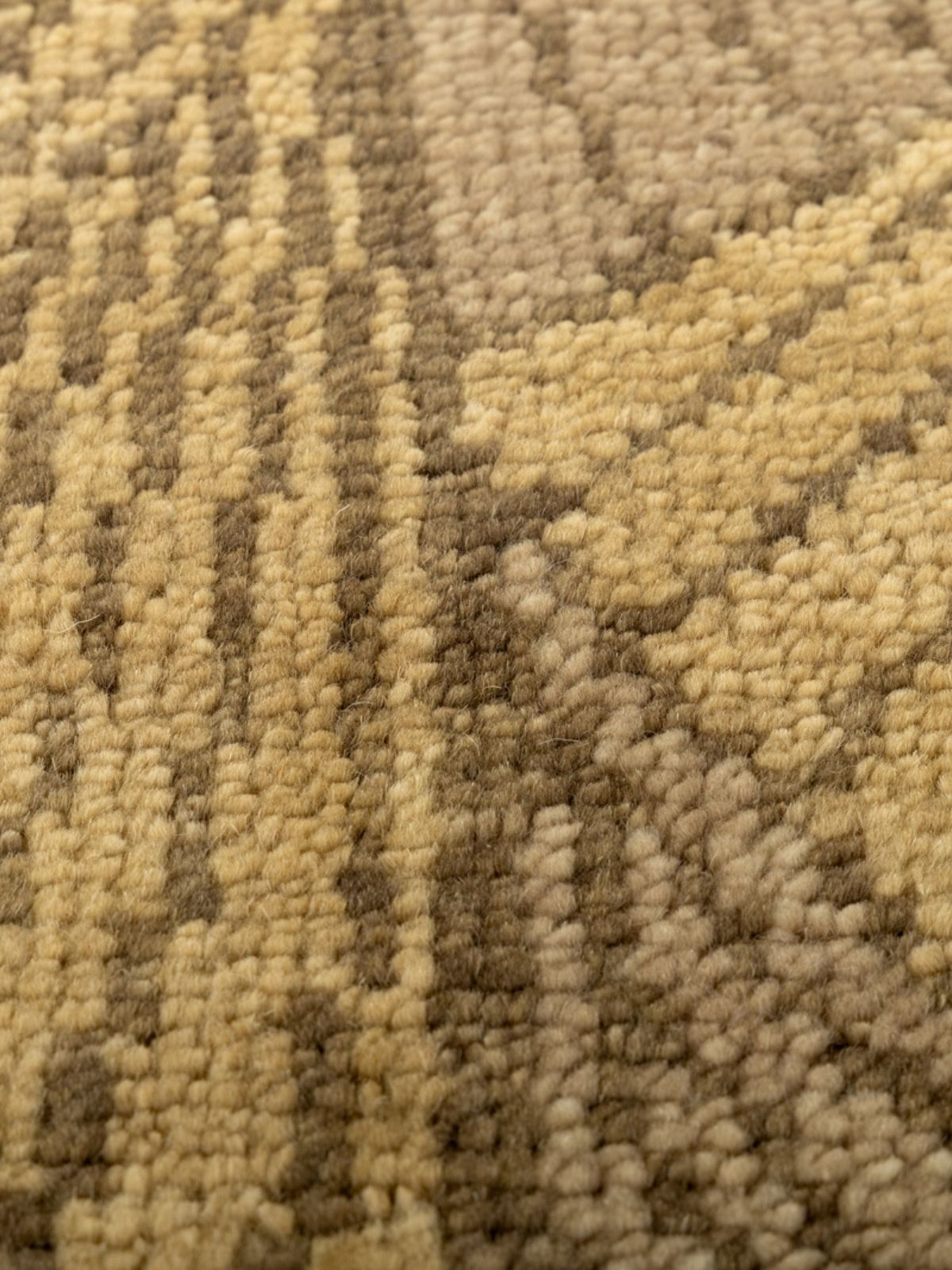 Retro Rustic - additional product view showing the wool rug