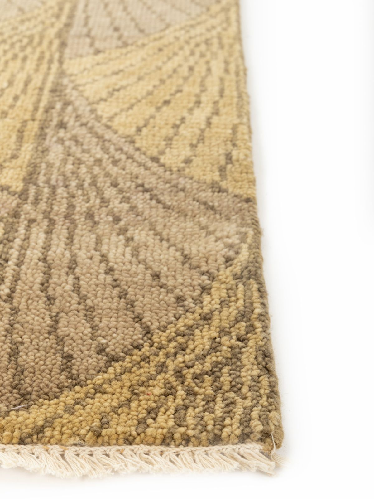 Retro Rustic - additional product view showing the wool rug