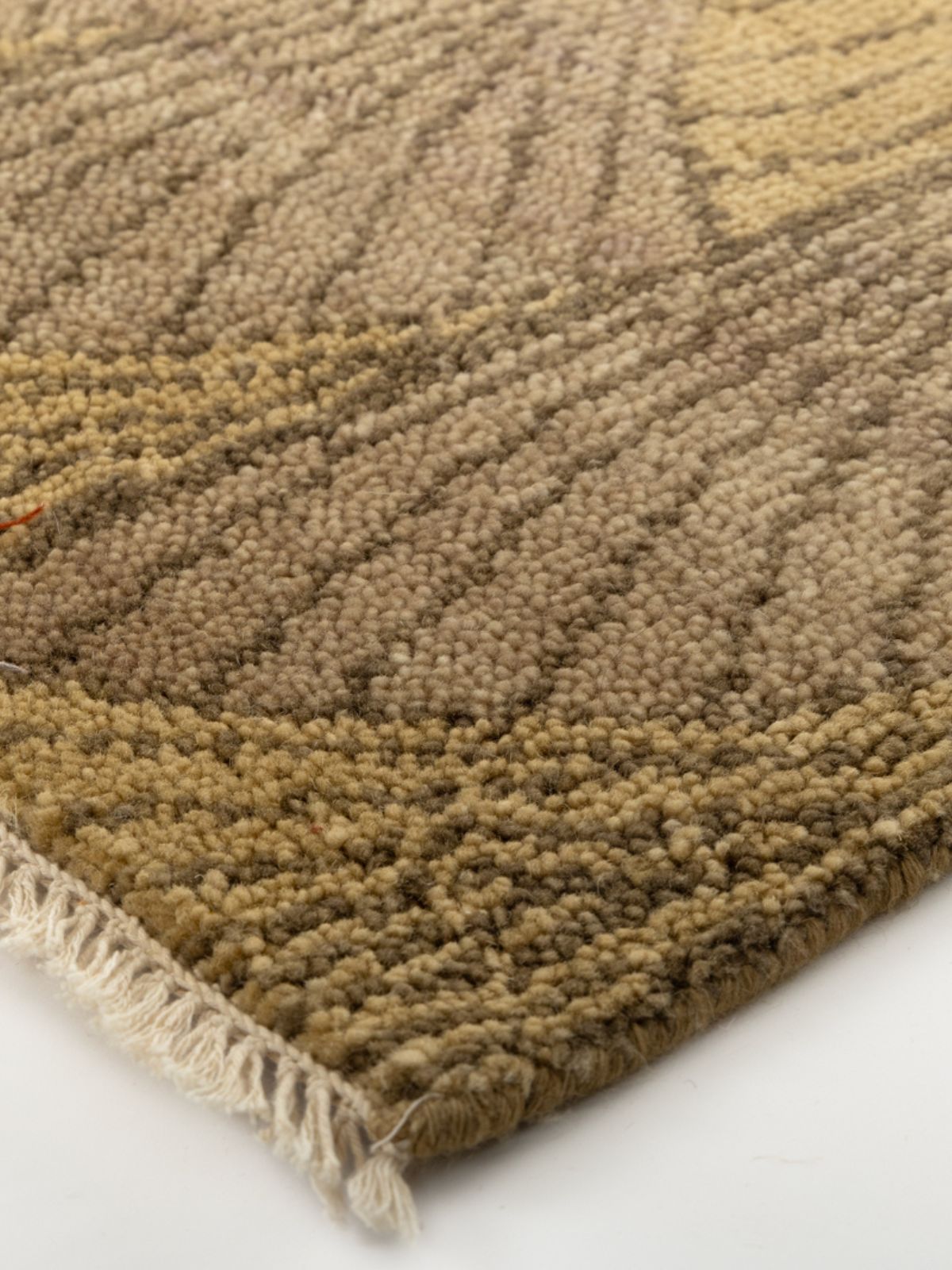 Retro Rustic close-up showing the wool weave and striped pattern