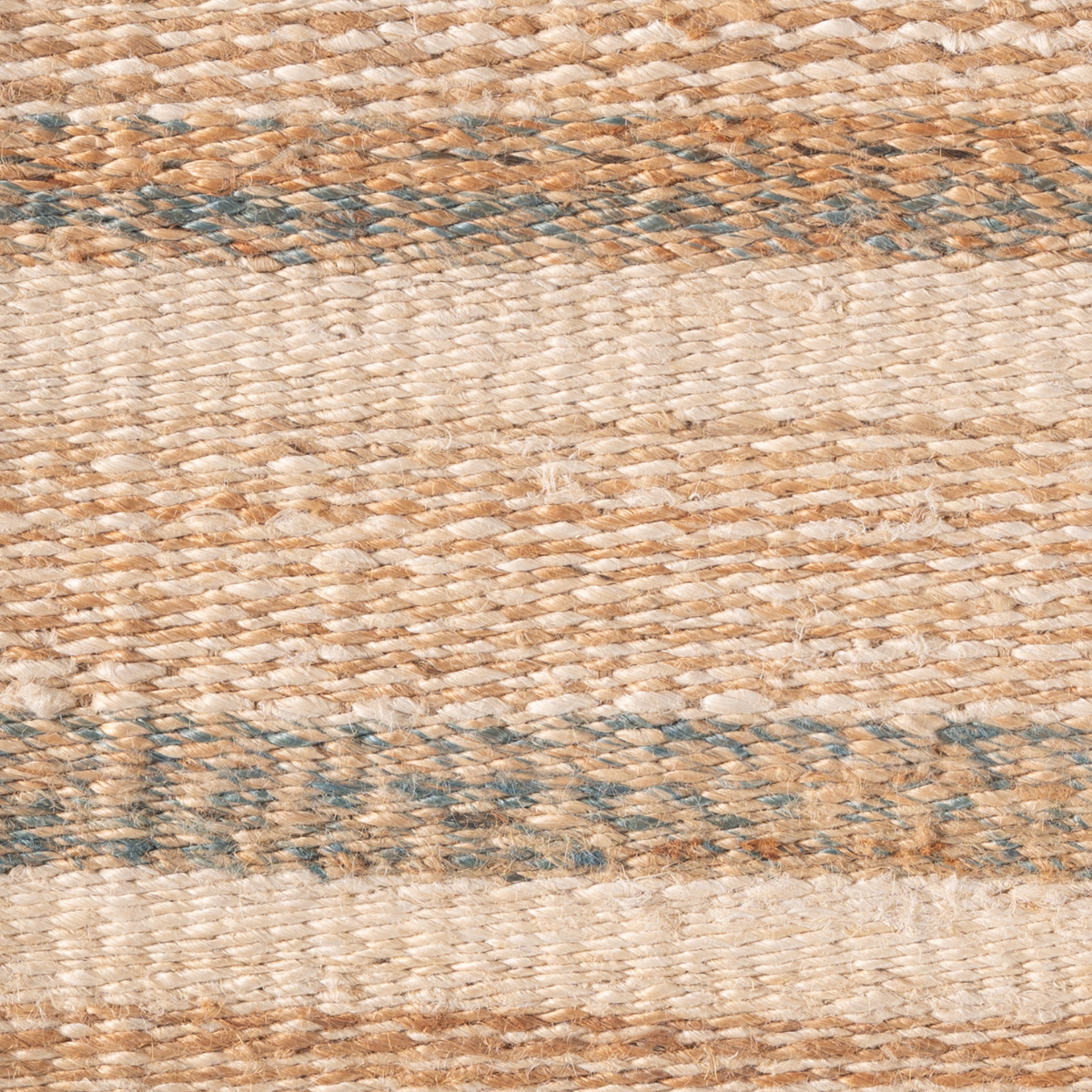 Root & Ridge : Anchor point close-up showing the jute weave and geometric motif