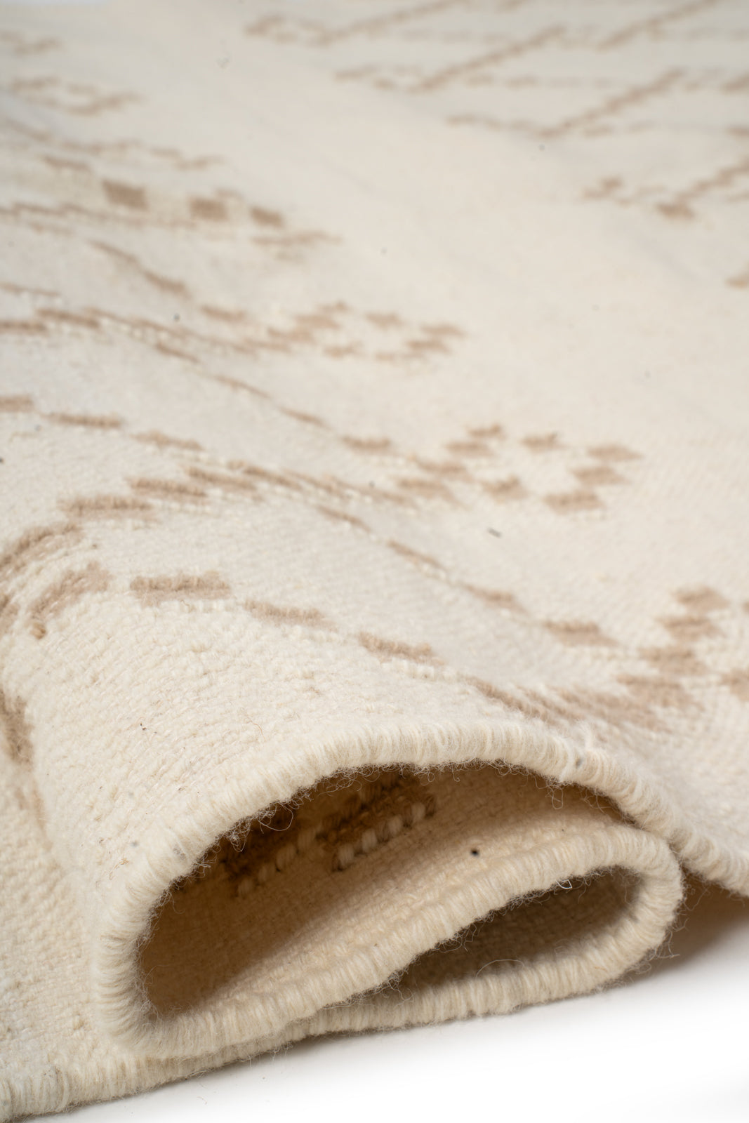 Sahara Mirage Wool Rug - additional product view showing the wool rug