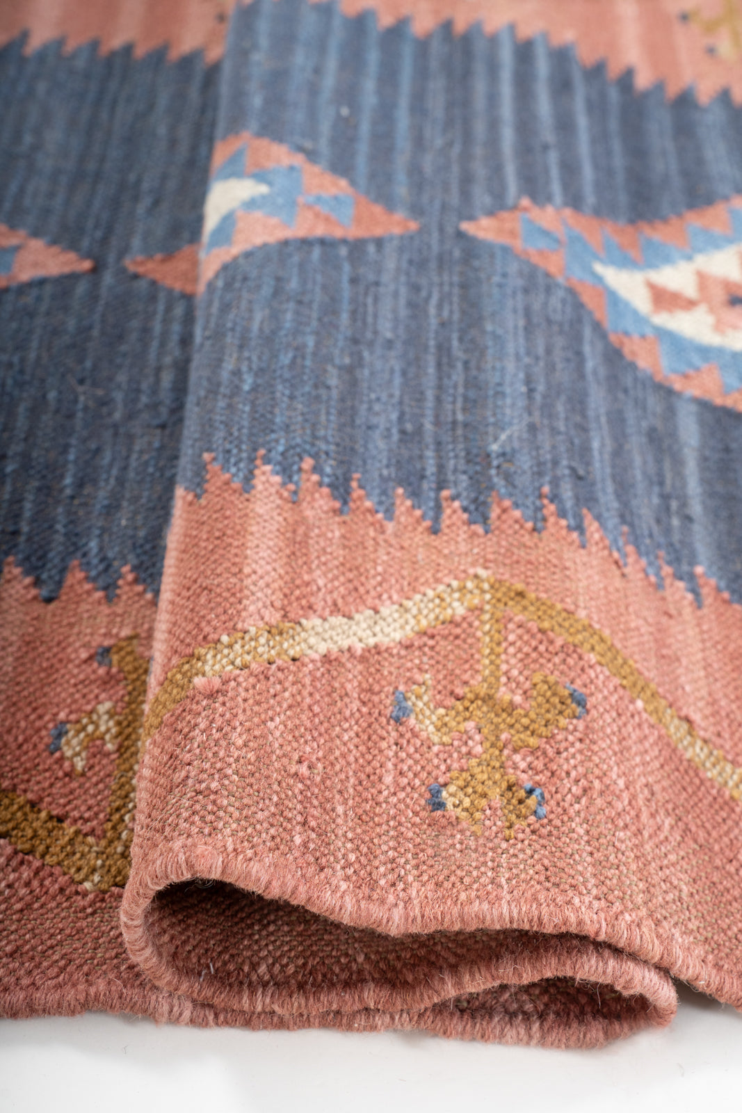 Sands of time Wool Runner - wool runner laid in a hallway view