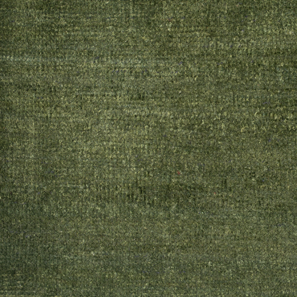 Serica : Forest Green close-up showing the raw silk weave and surface texture
