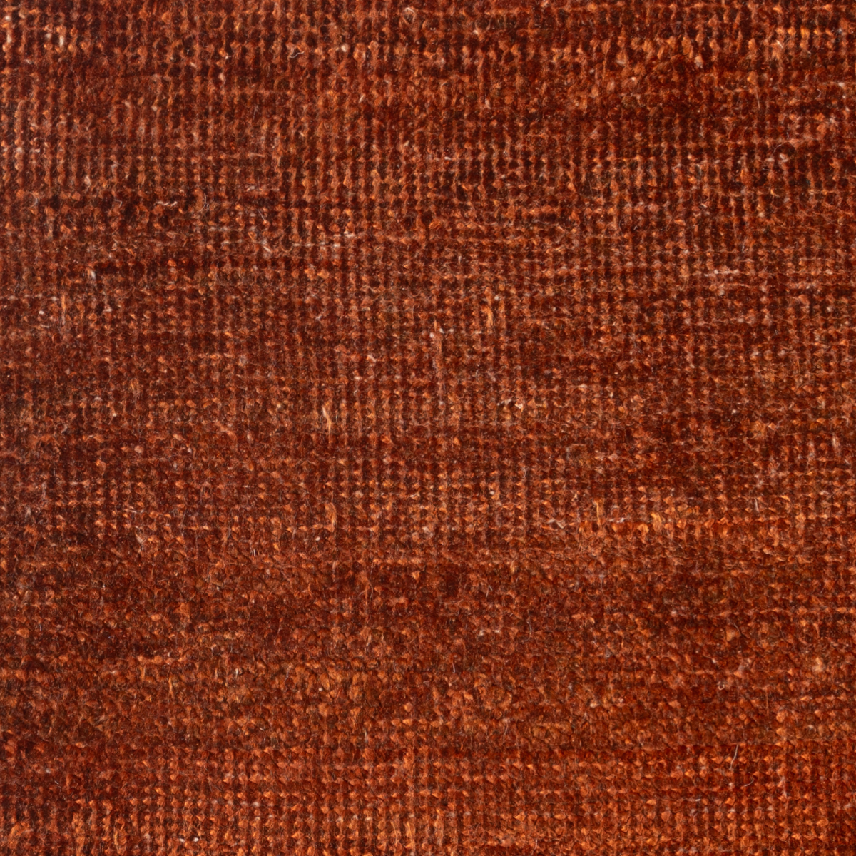 Serica : Toasted copper close-up showing the raw silk weave and surface texture