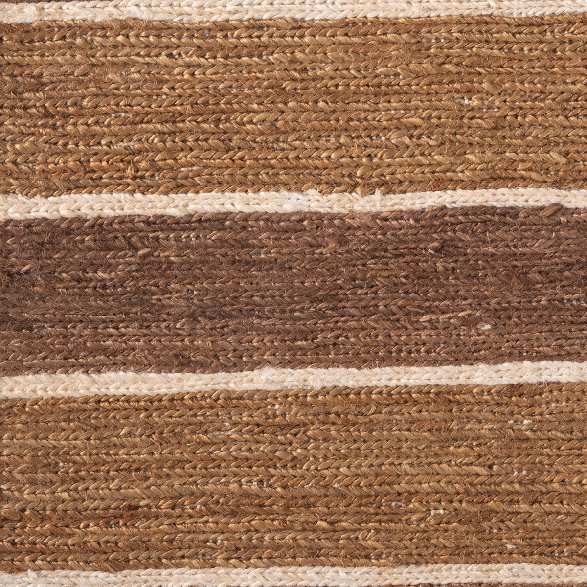 Soumak Soul : Foundational Path close-up showing the jute weave and traditional motif