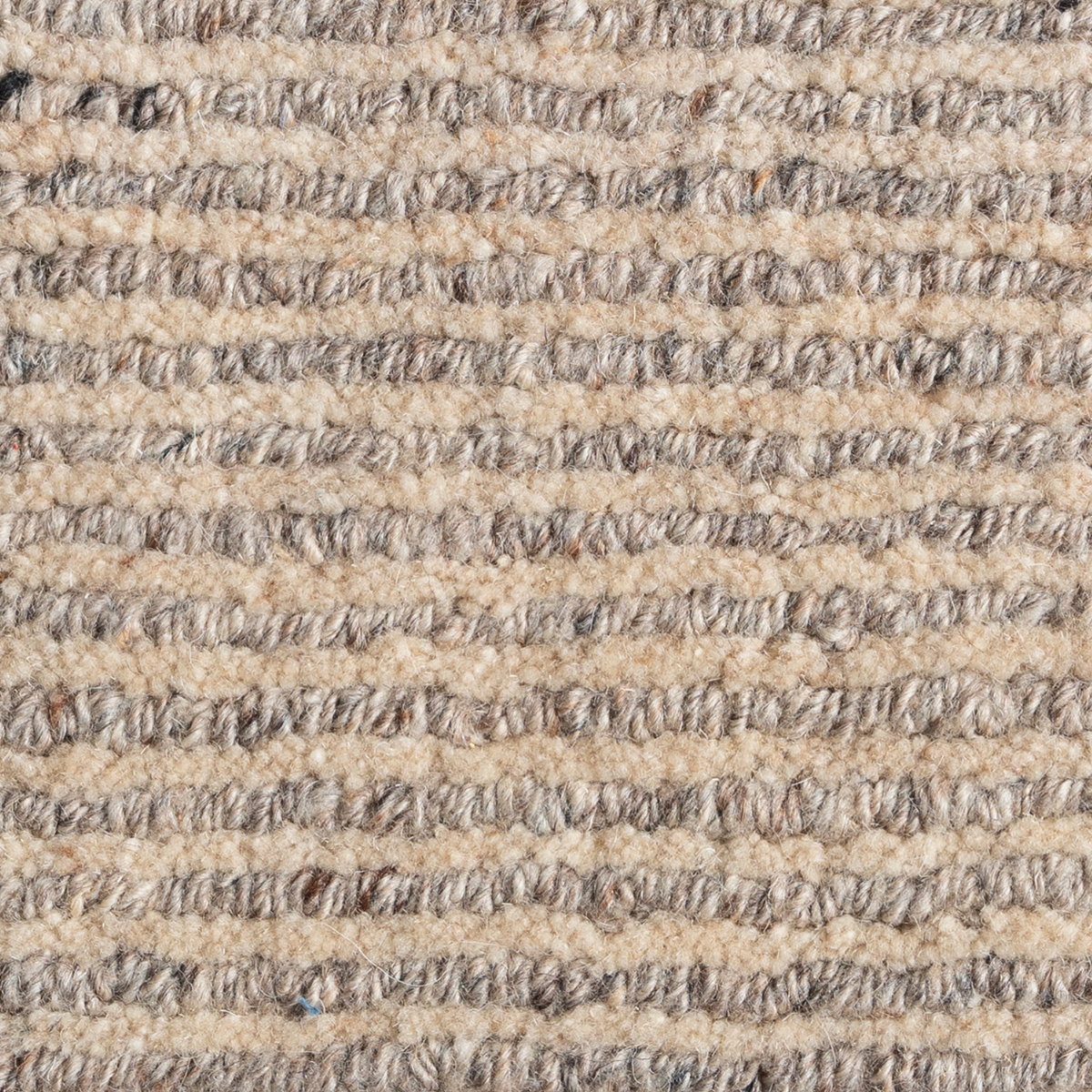 Strata : Pebble Run close-up showing the wool weave and striped pattern