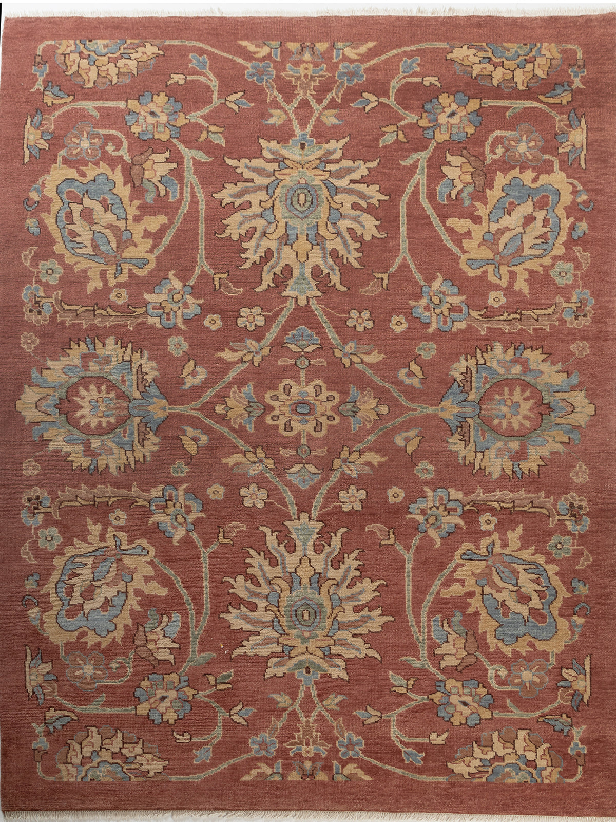Sultan's Grace Rug wool rug in multicoloured tones