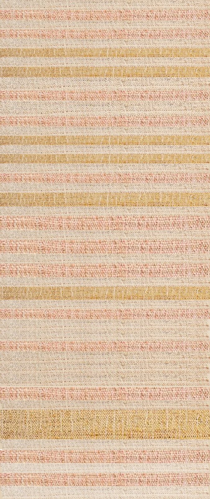 Sunset Stripes Handwoven Jute Runner