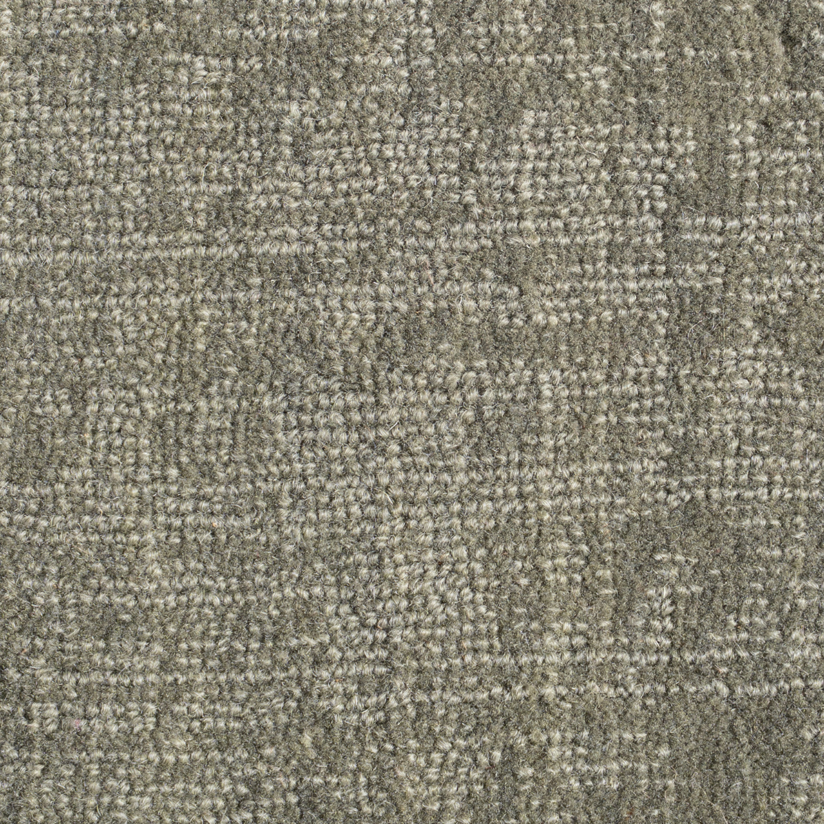 Tactile Edit : Moss Green close-up showing the wool weave and striped pattern