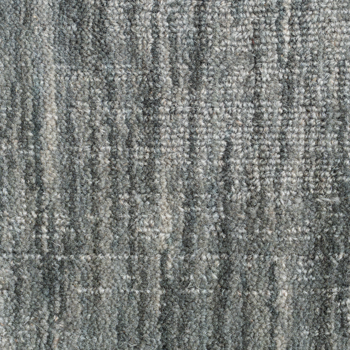 Tactile Edit : Slate Blue close-up showing the wool weave and striped pattern
