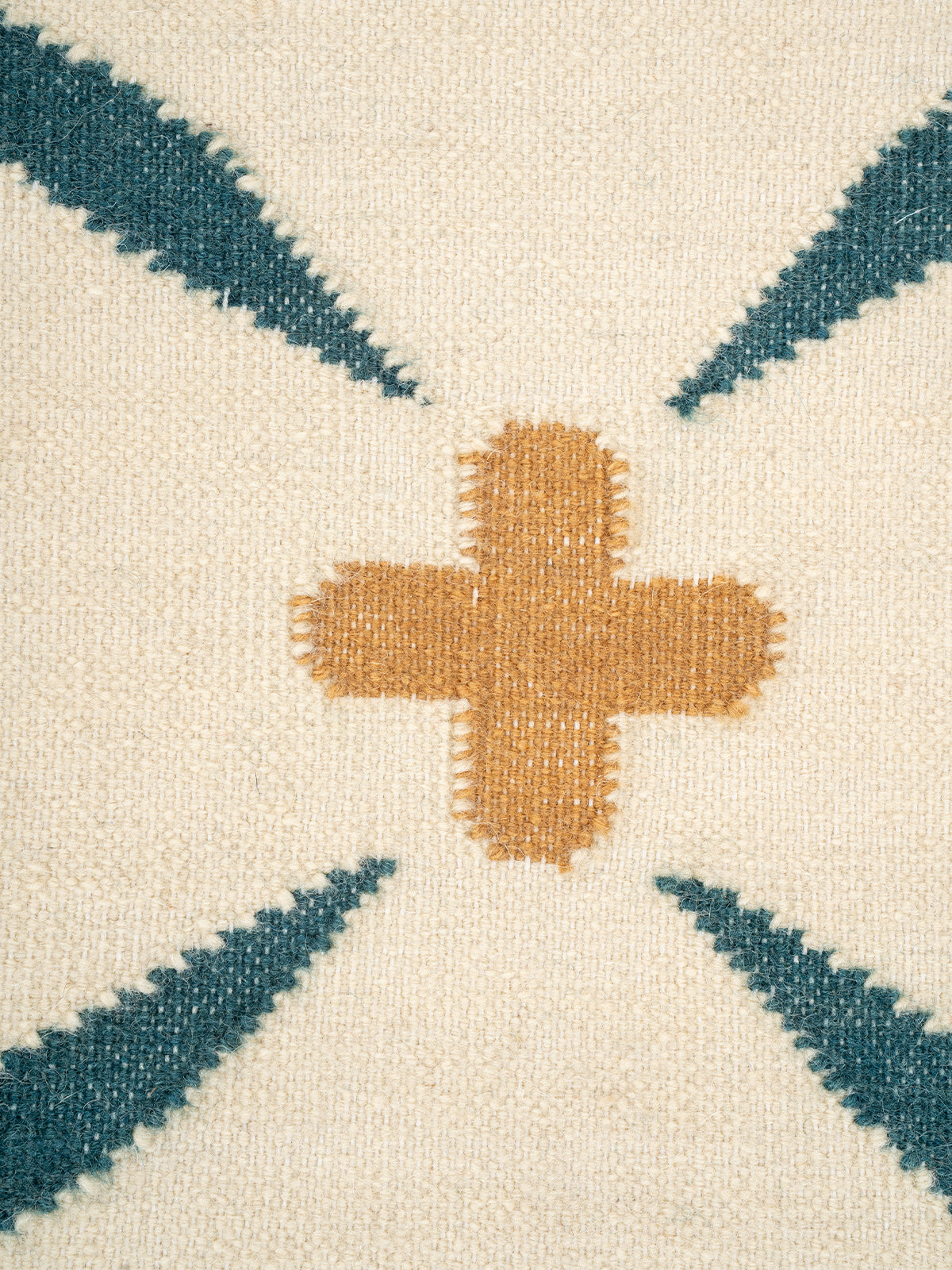 Terrana Wool Rug-Beige - additional product view showing the wool rug